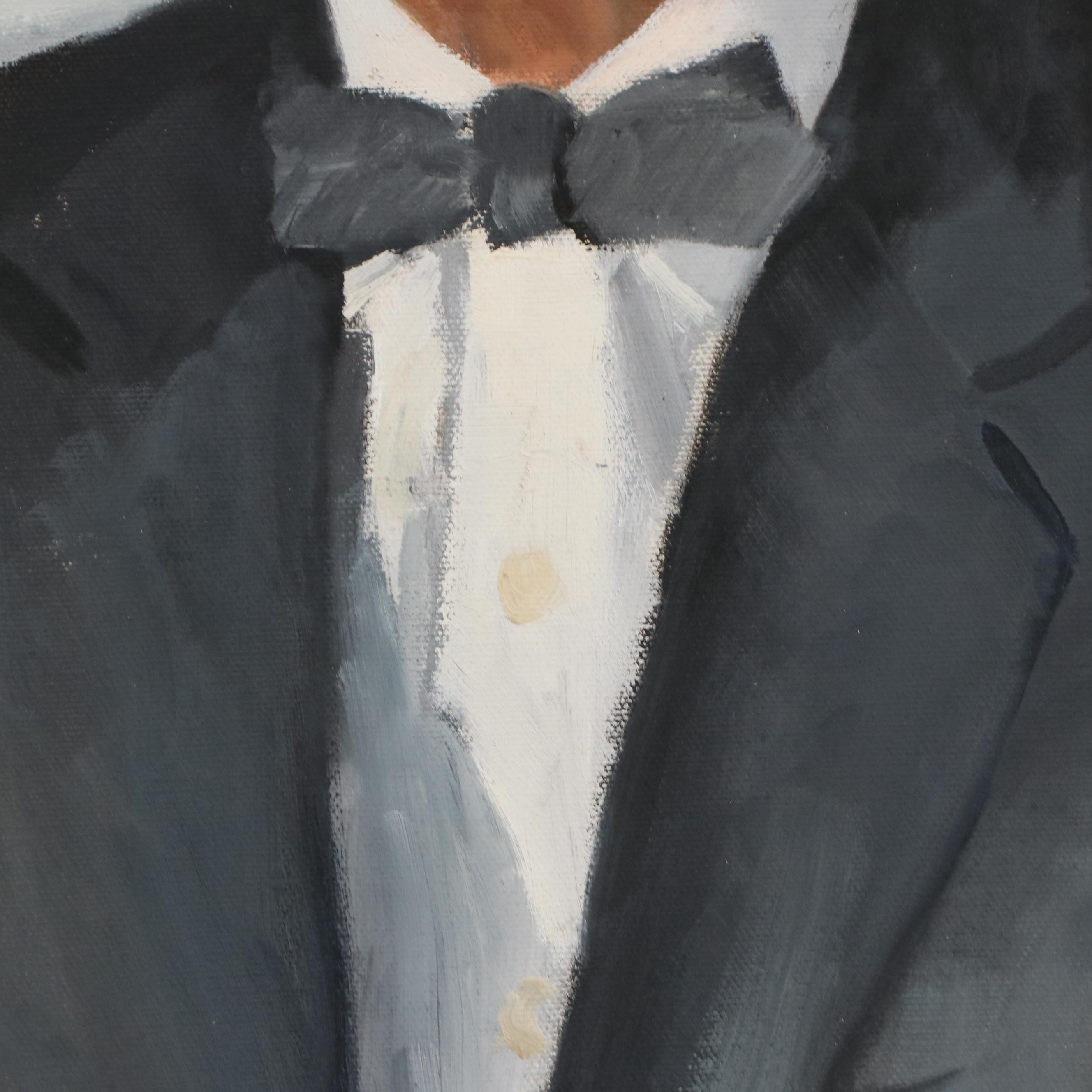 Betty Beaumont Brown Oil Portrait "Harry T. Ogden," 1957