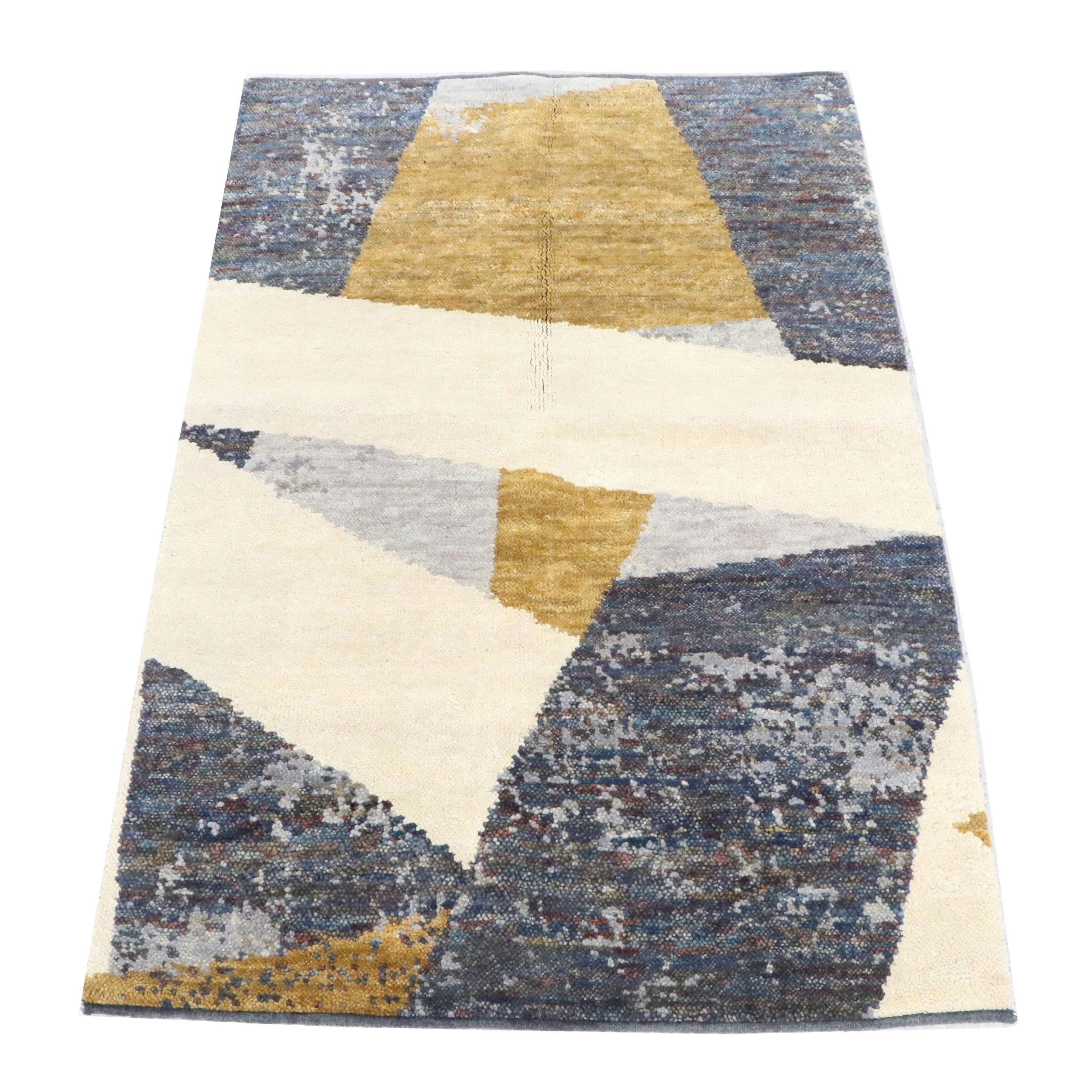 3'11 x 6' Hand-Tufted Modern Style Area Rug
