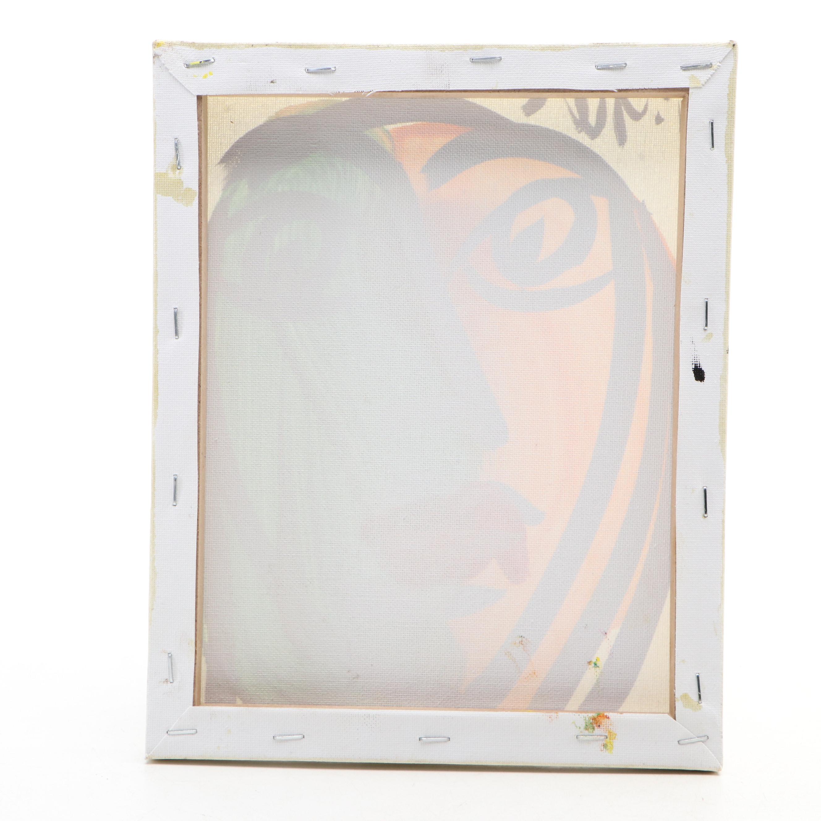 Peter Robert Keil Stylized Acrylic Portrait