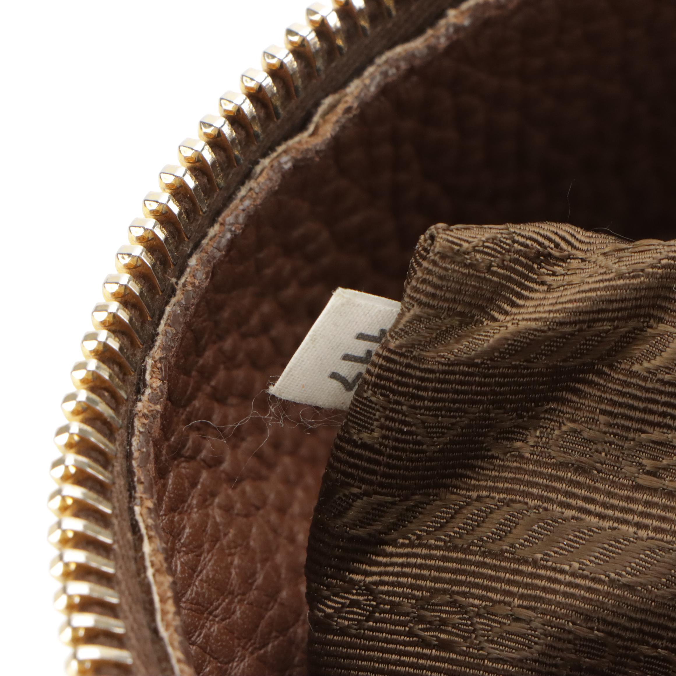 Prada Large Side Zip Hobo Shoulder Bag in Brown Vitello Daino Leather