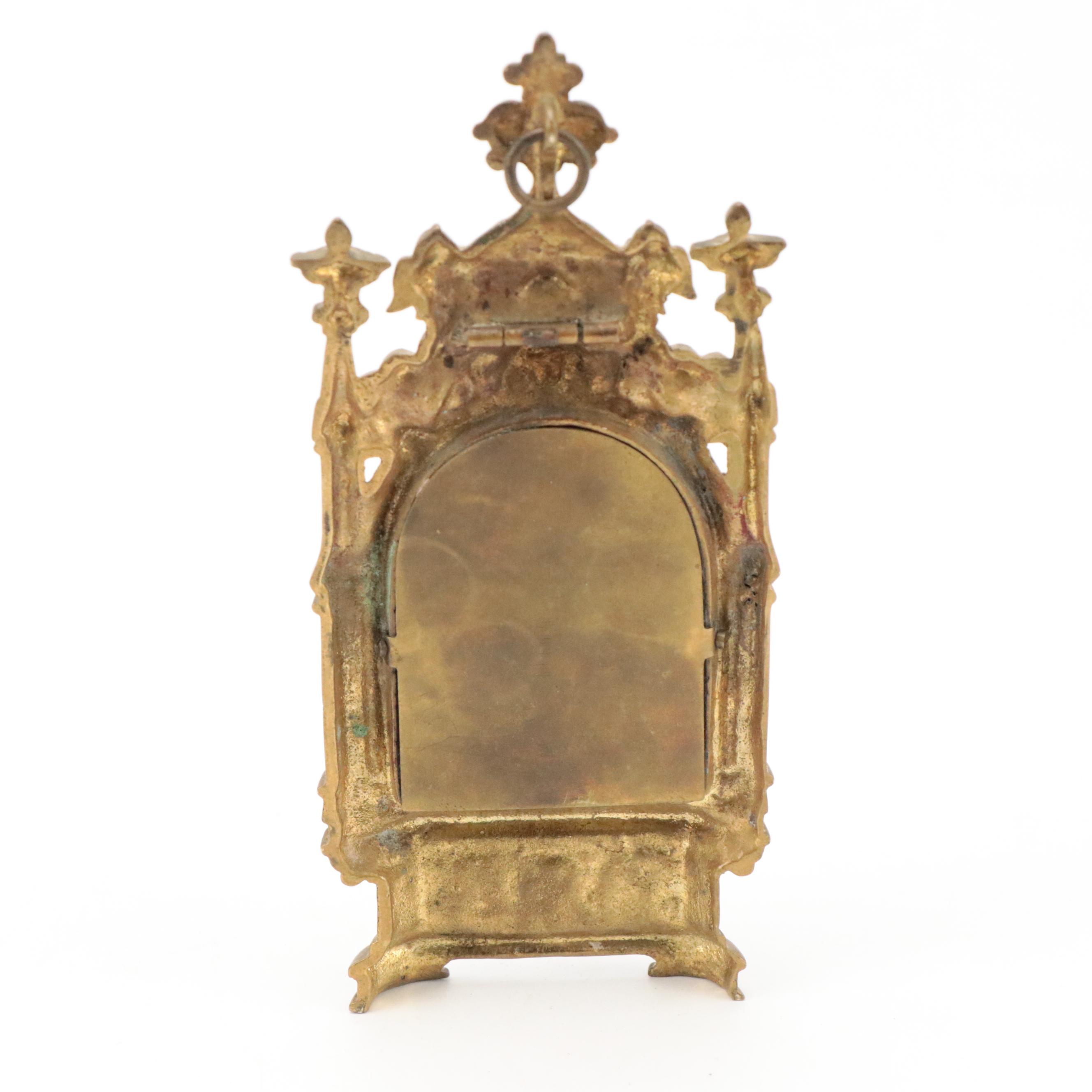 Italian Style Idol After Guido Reni's "Head of Christ Crowned with Thorns"