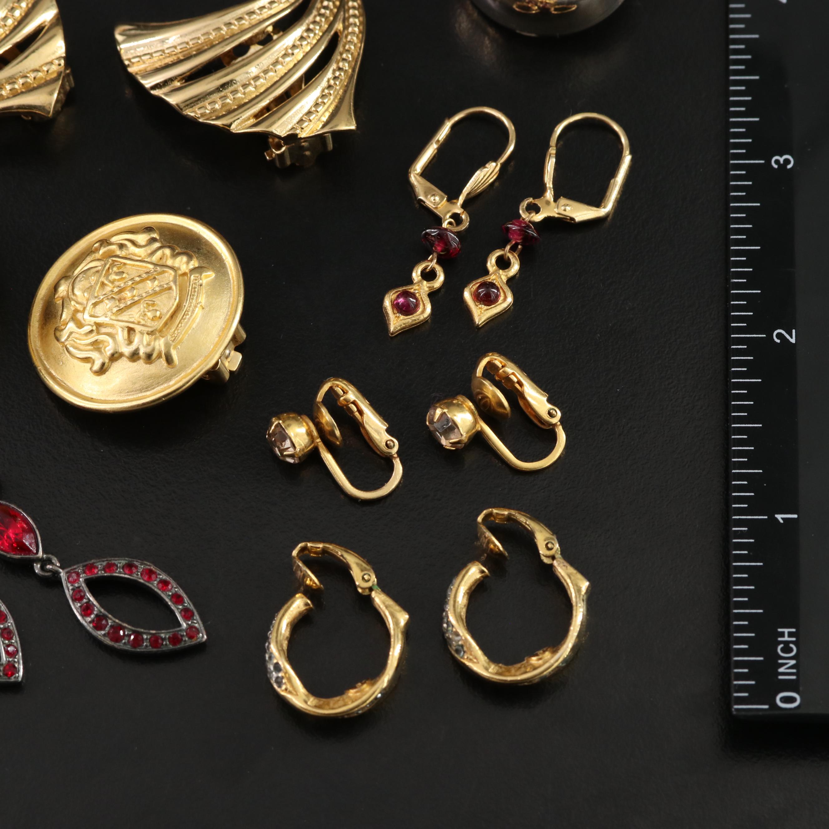Sterling, Ruby and Rhinestones Featured in Jewelry Collection
