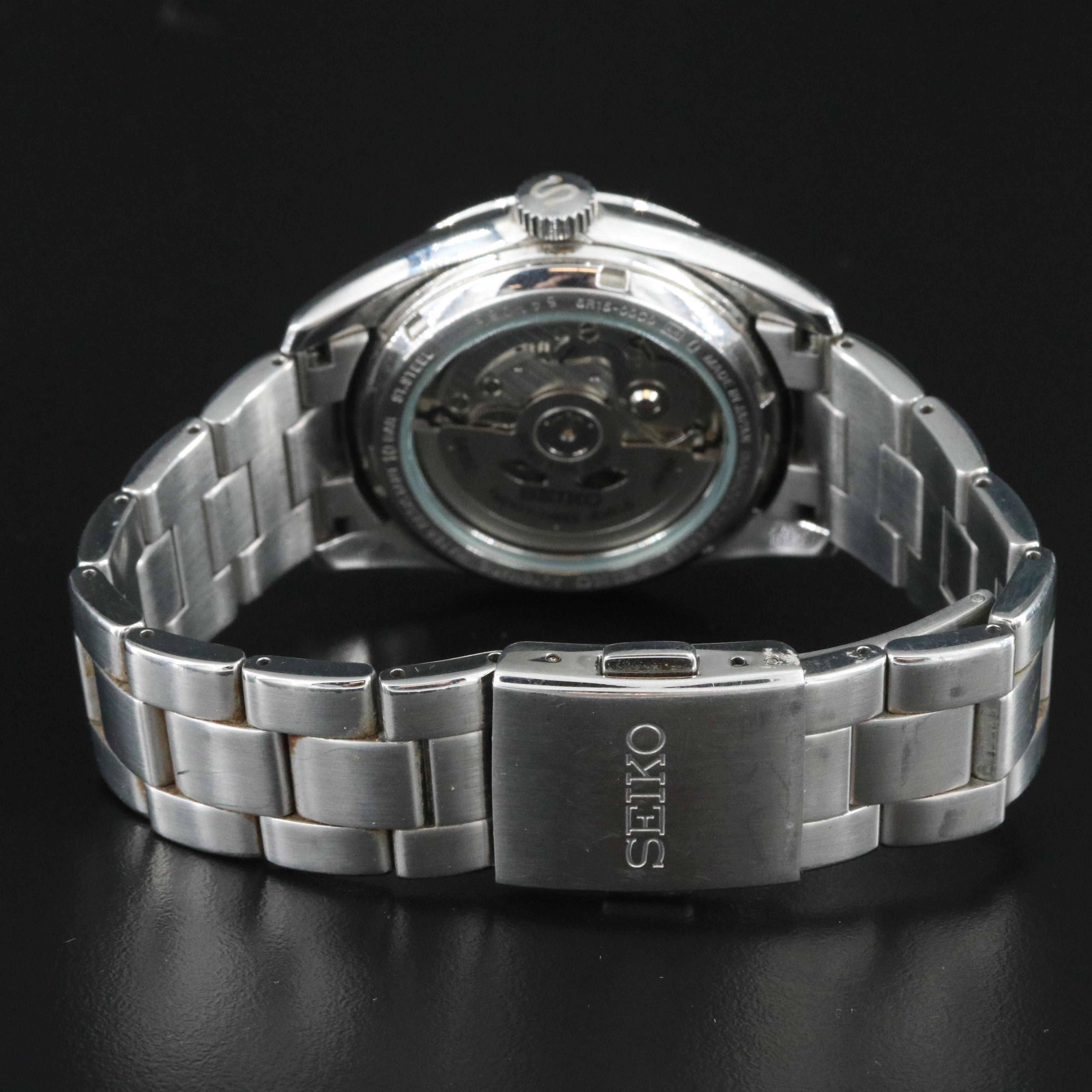 Seiko Classic Date Black Automatic Watch