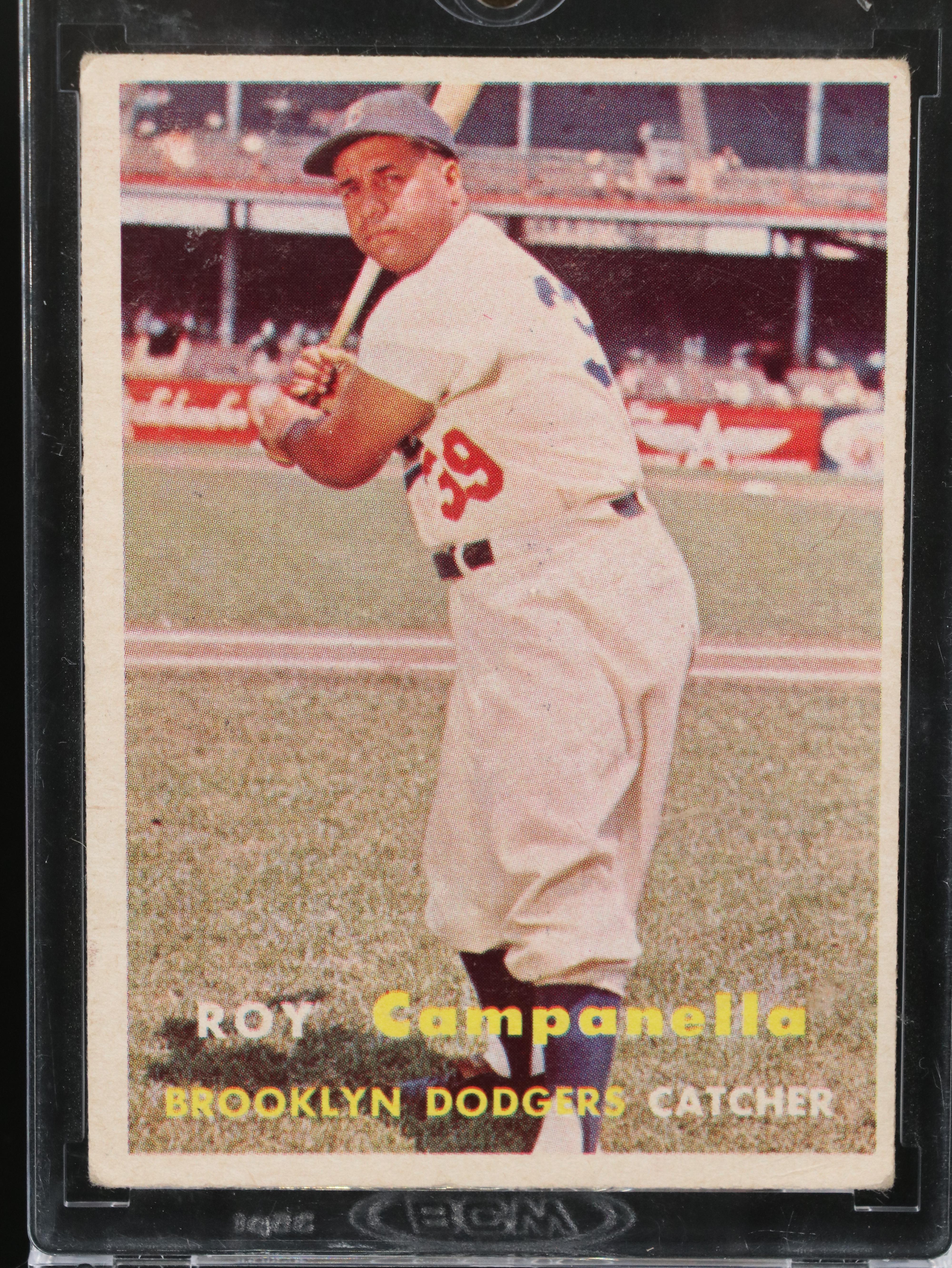 Topps Baseball Cards Featuring Hank Aaron, Bob Gibson, and More, 1950s-1960s