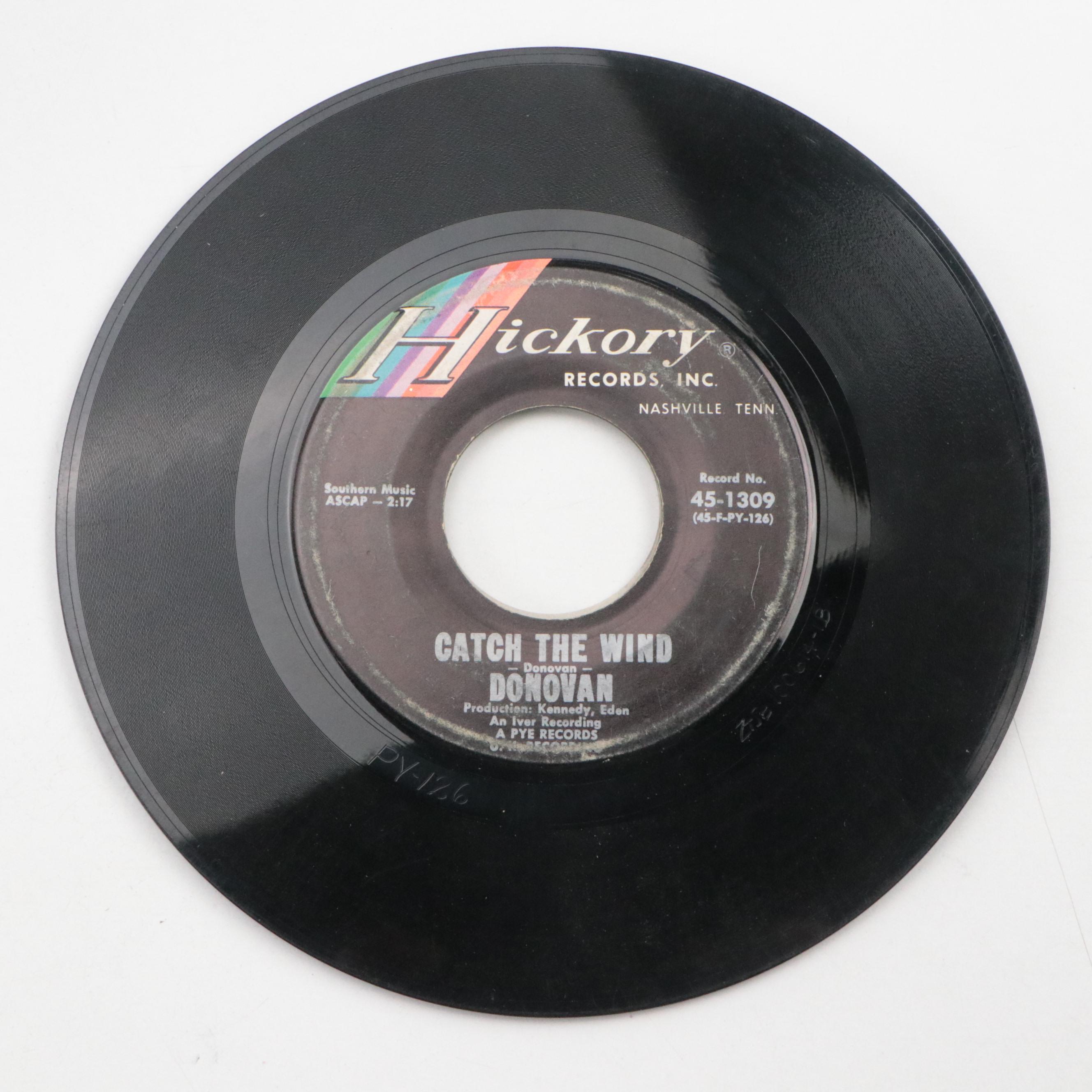 Donovan, Kiki Dee, Bill Anderson, and More Vinyl Record Singles and More