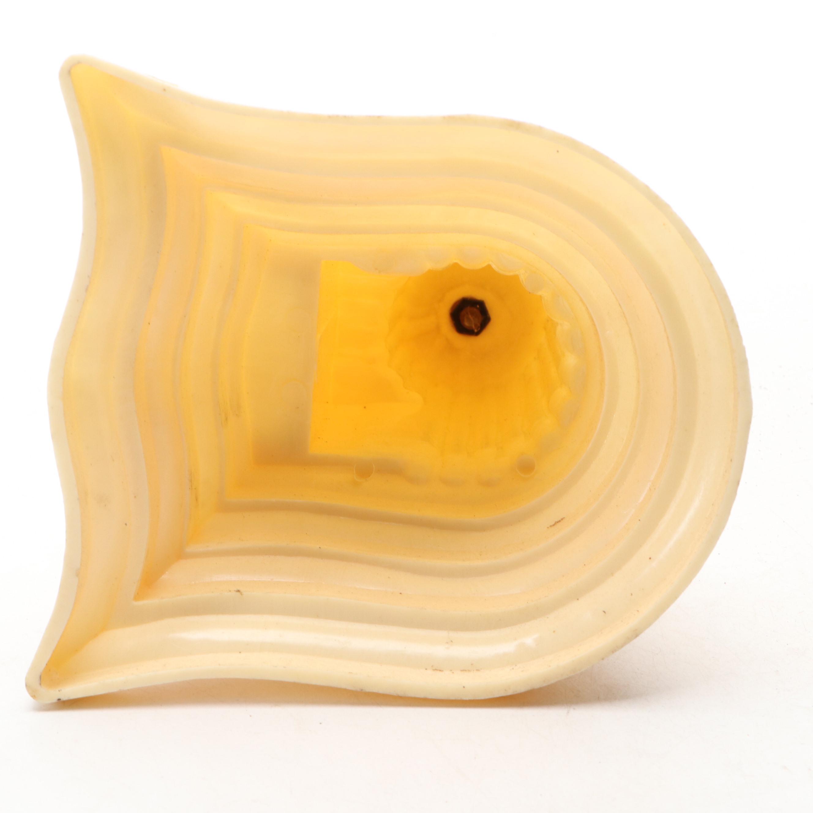 Art Deco Style Plastic and Metal Basketball Trophy, Early to Mid-20th Century