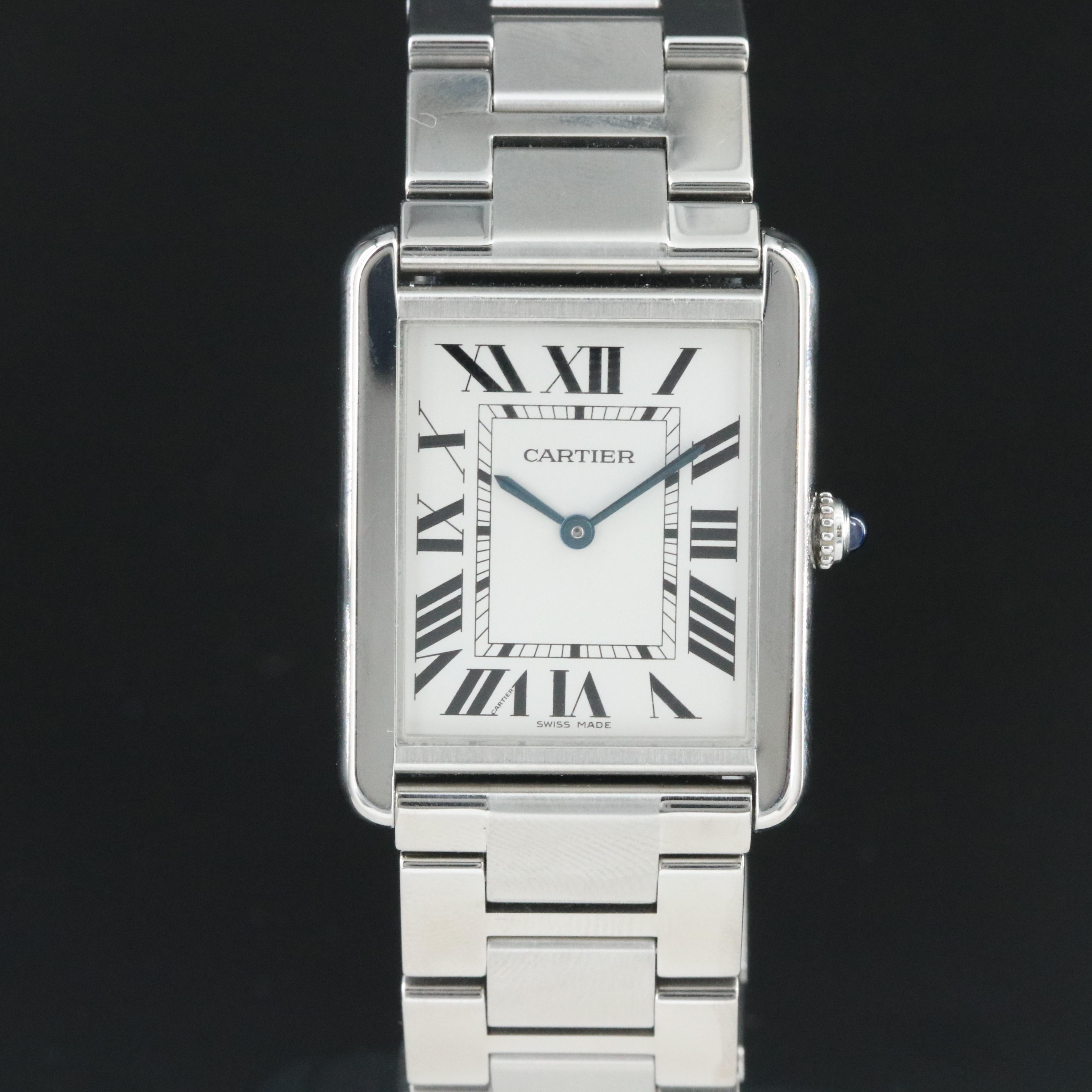 Cartier Tank Solo Large Steel Quartz Watch