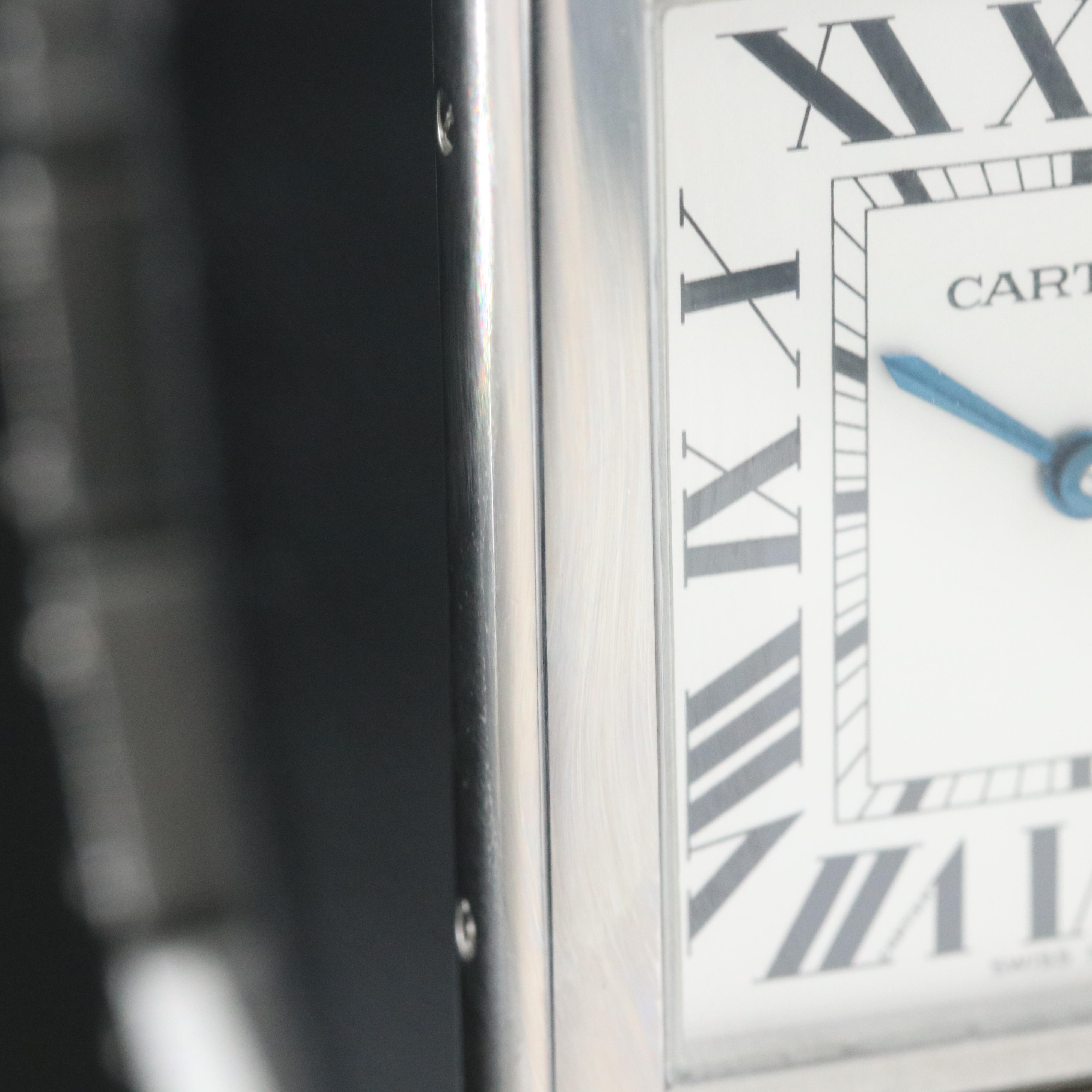 Cartier Tank Solo Large Steel Quartz Watch