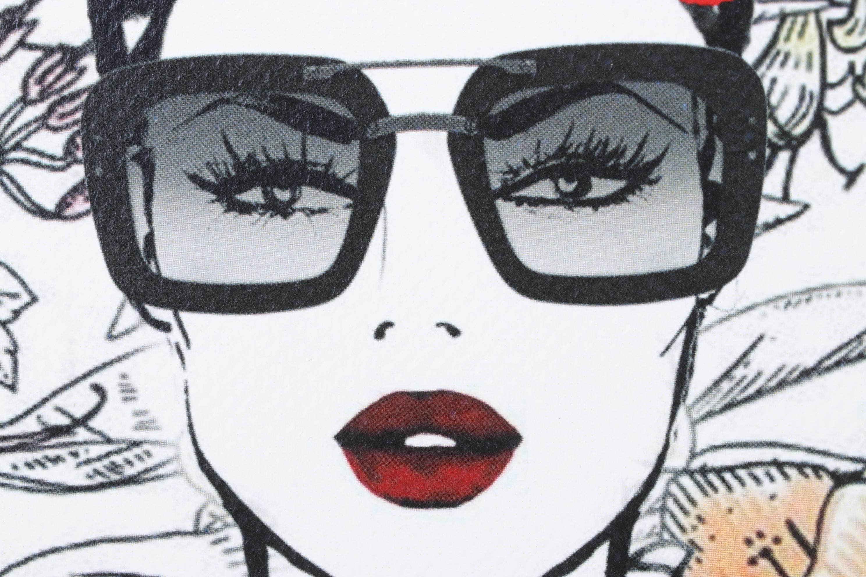 Death NYC Pop Art Graphic Print Homage to Prada, 2024