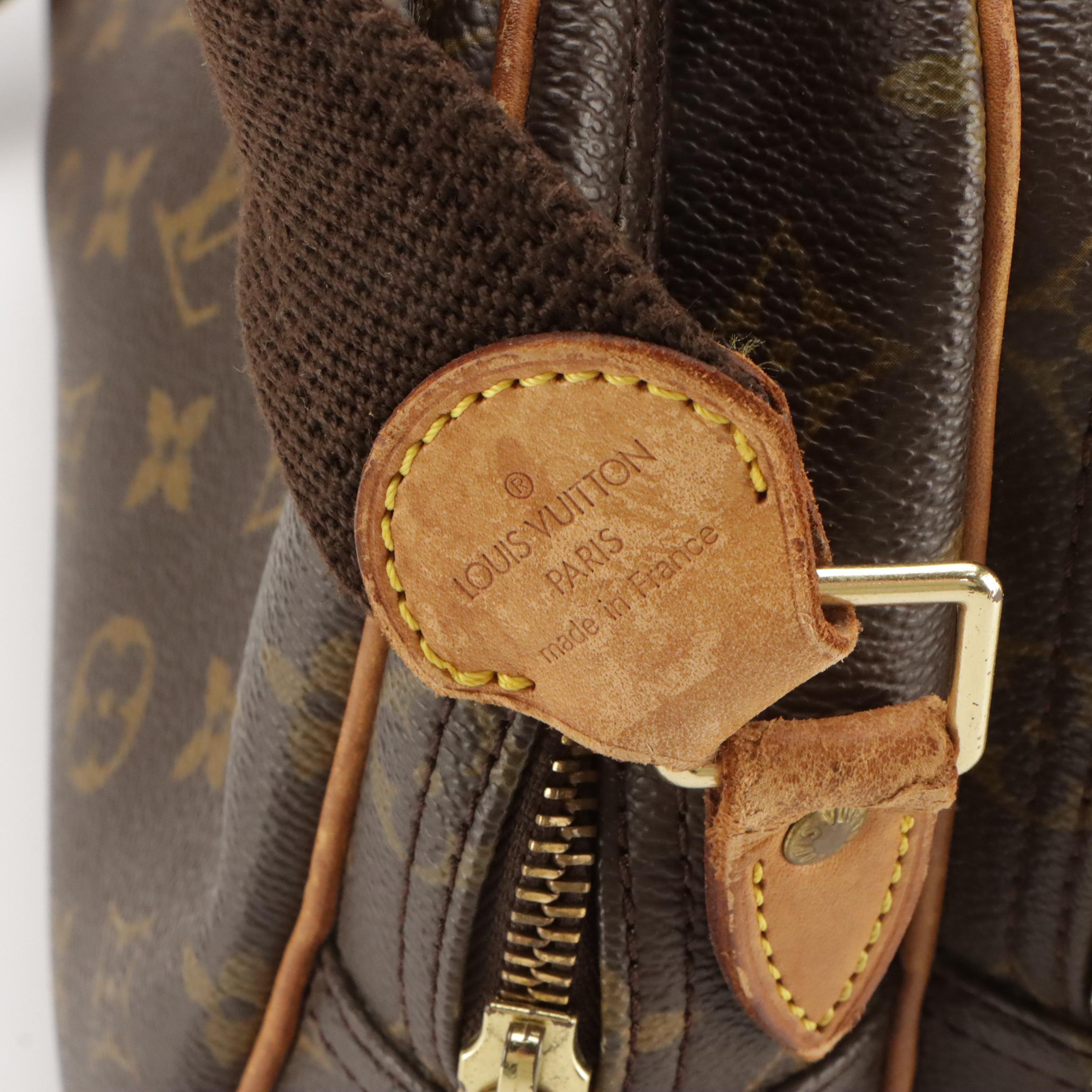 Louis Vuitton Reporter PM Crossbody Bag in Monogram Canvas and Vachetta Leather