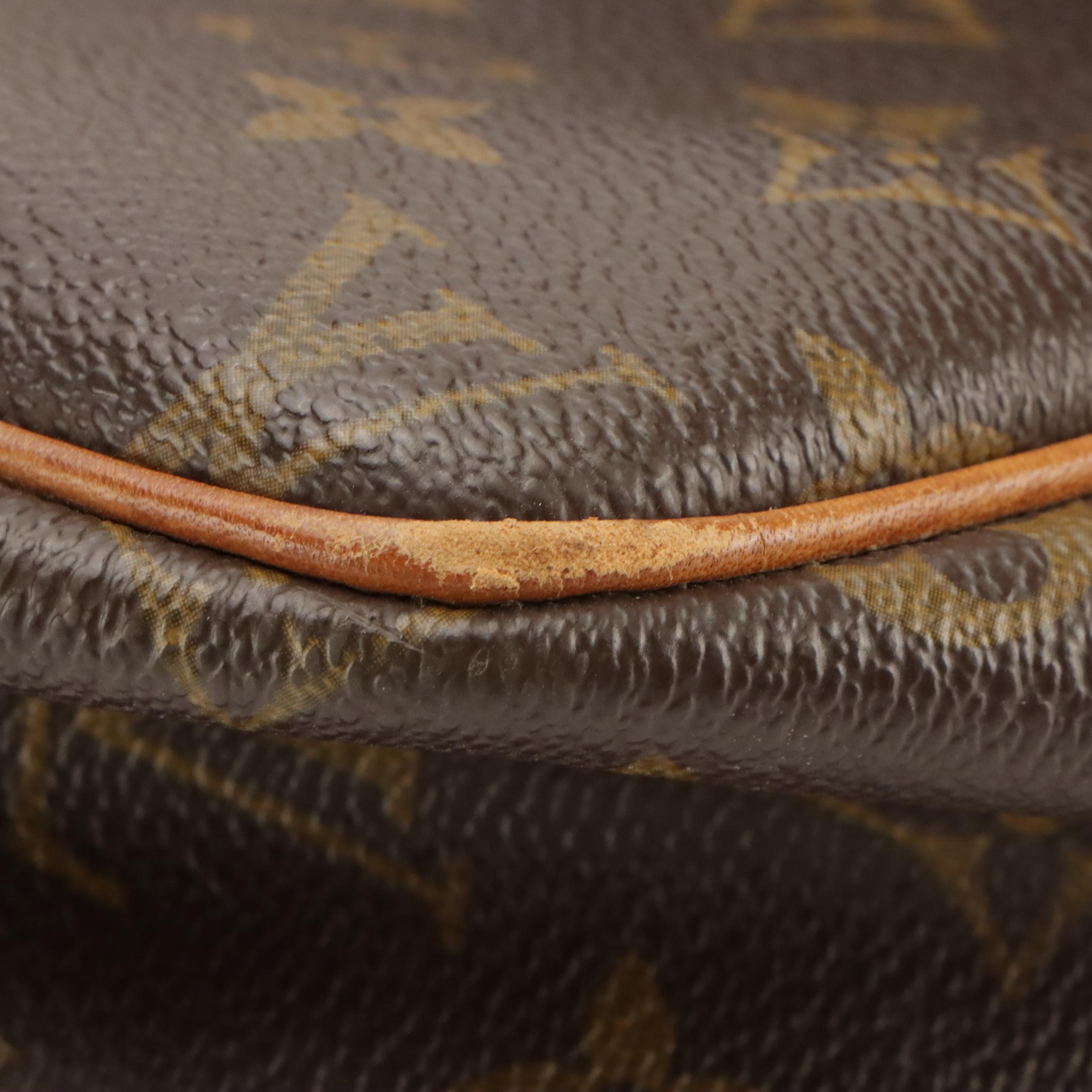 Louis Vuitton Reporter PM Crossbody Bag in Monogram Canvas and Vachetta Leather