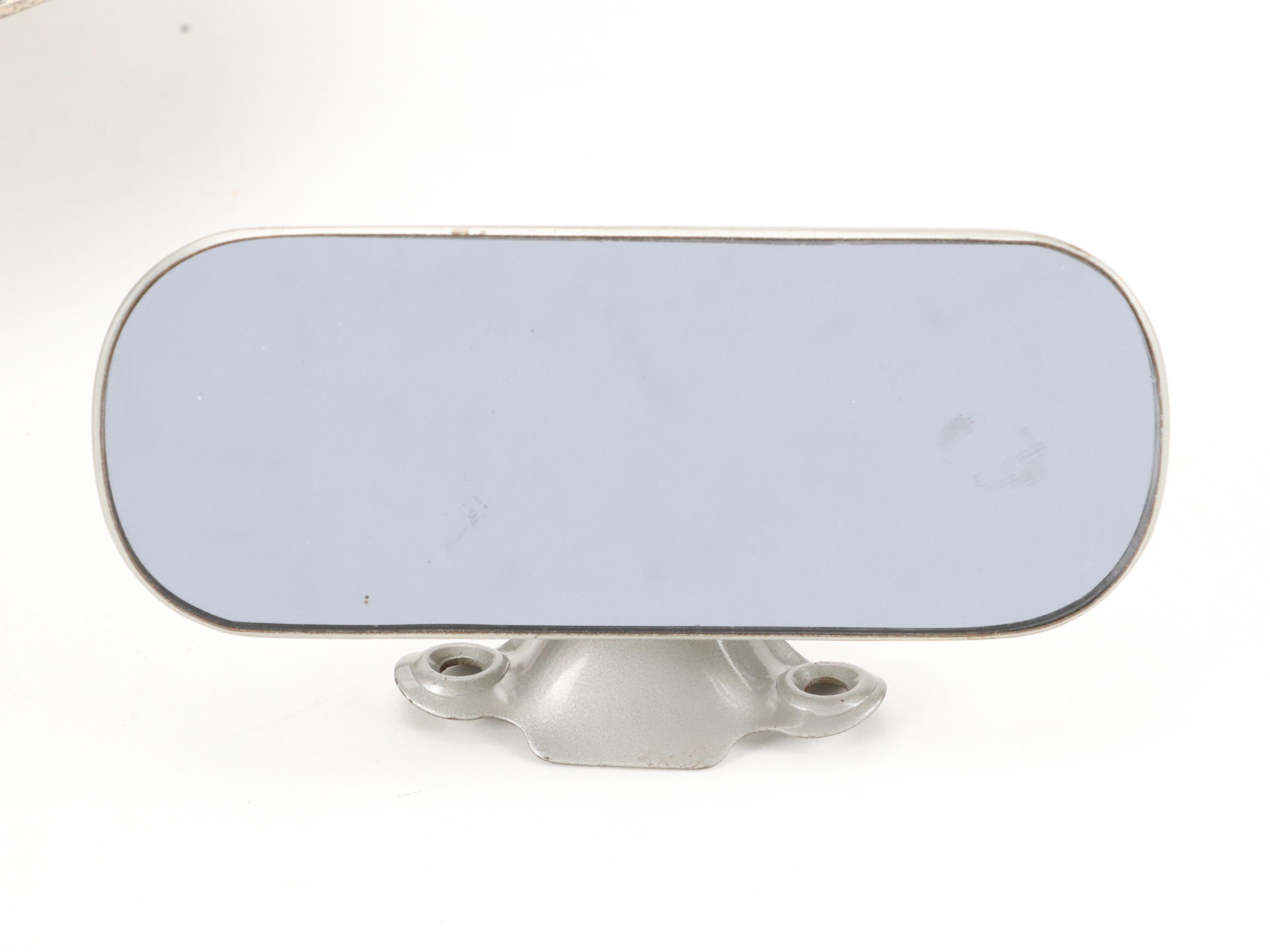 English Silver Plate Coasters with Table Accessories and Rear View Car Mirror