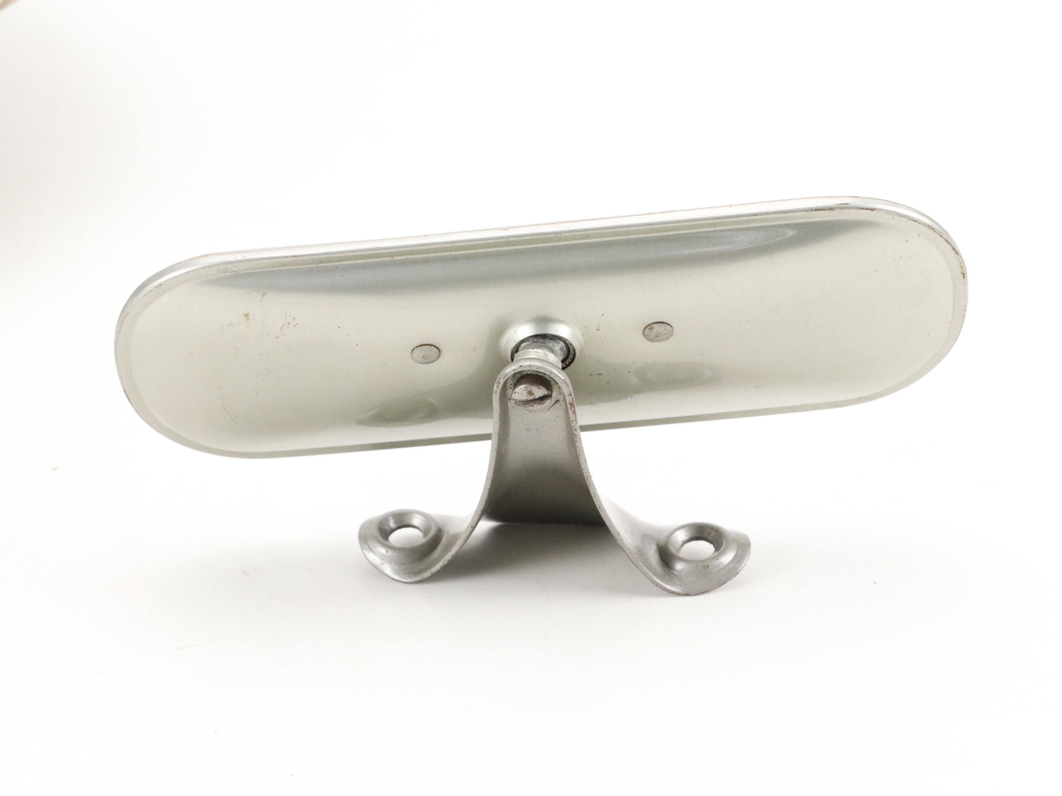 English Silver Plate Coasters with Table Accessories and Rear View Car Mirror