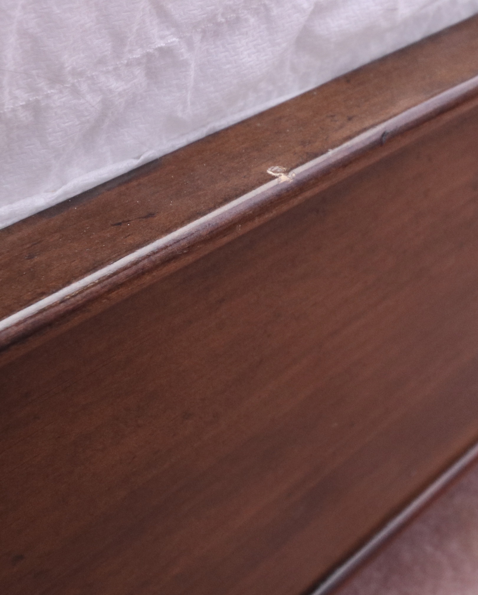 King Size Sleigh Bed Frame, Late 20th/Early 21st Century