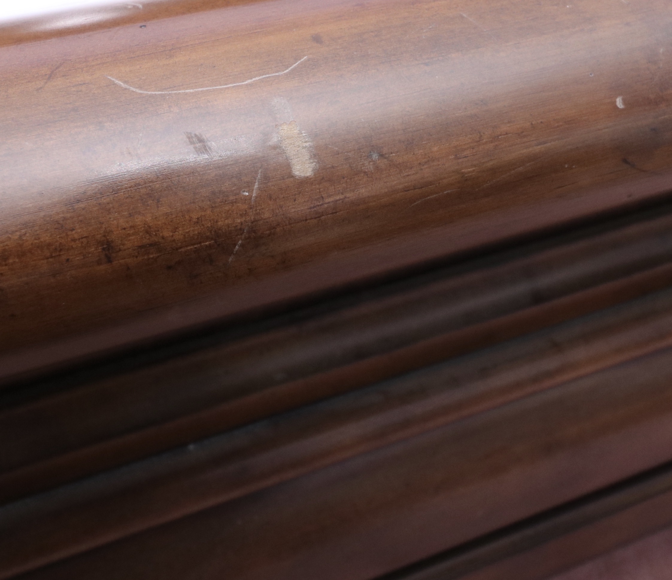 King Size Sleigh Bed Frame, Late 20th/Early 21st Century