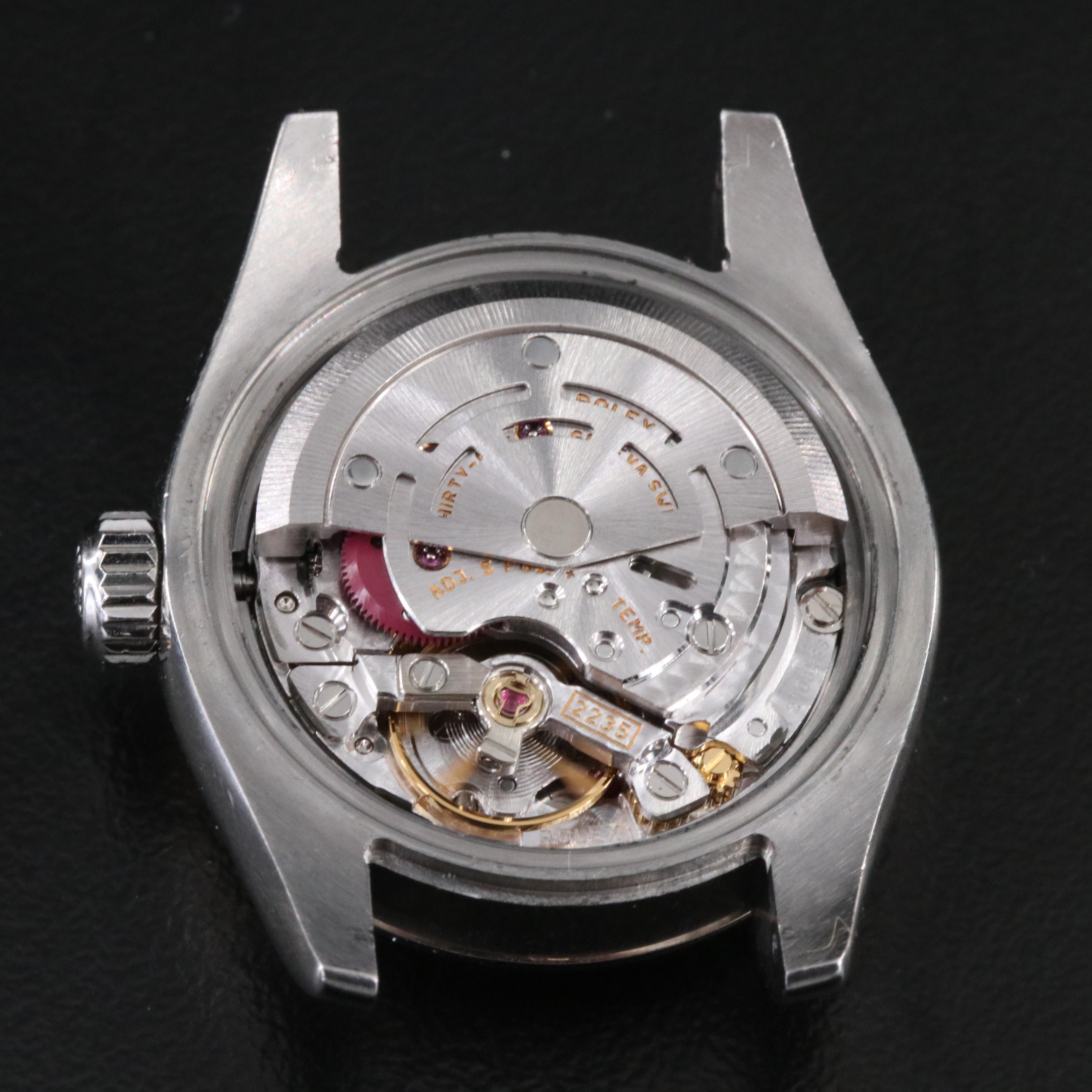 2005 Rolex Datejust 179174 Mother-of-Pearl Diamond Steel Automatic Watch