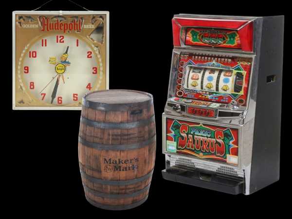 Feeling Lucky? Slot Machines, Poker & Man Cave Décor