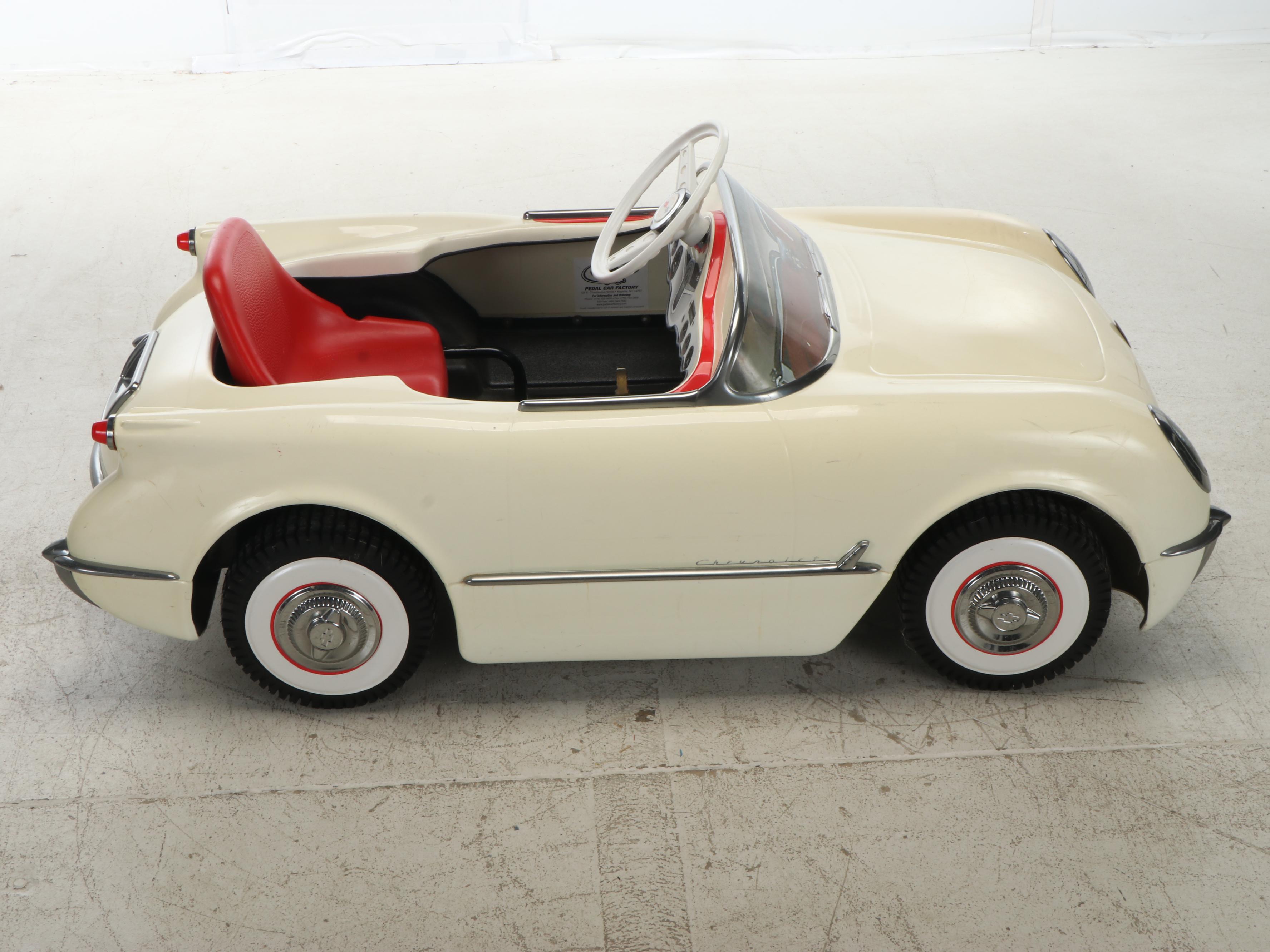 Pedal Car Factory 1953 Chevrolet Corvette Pedal Car