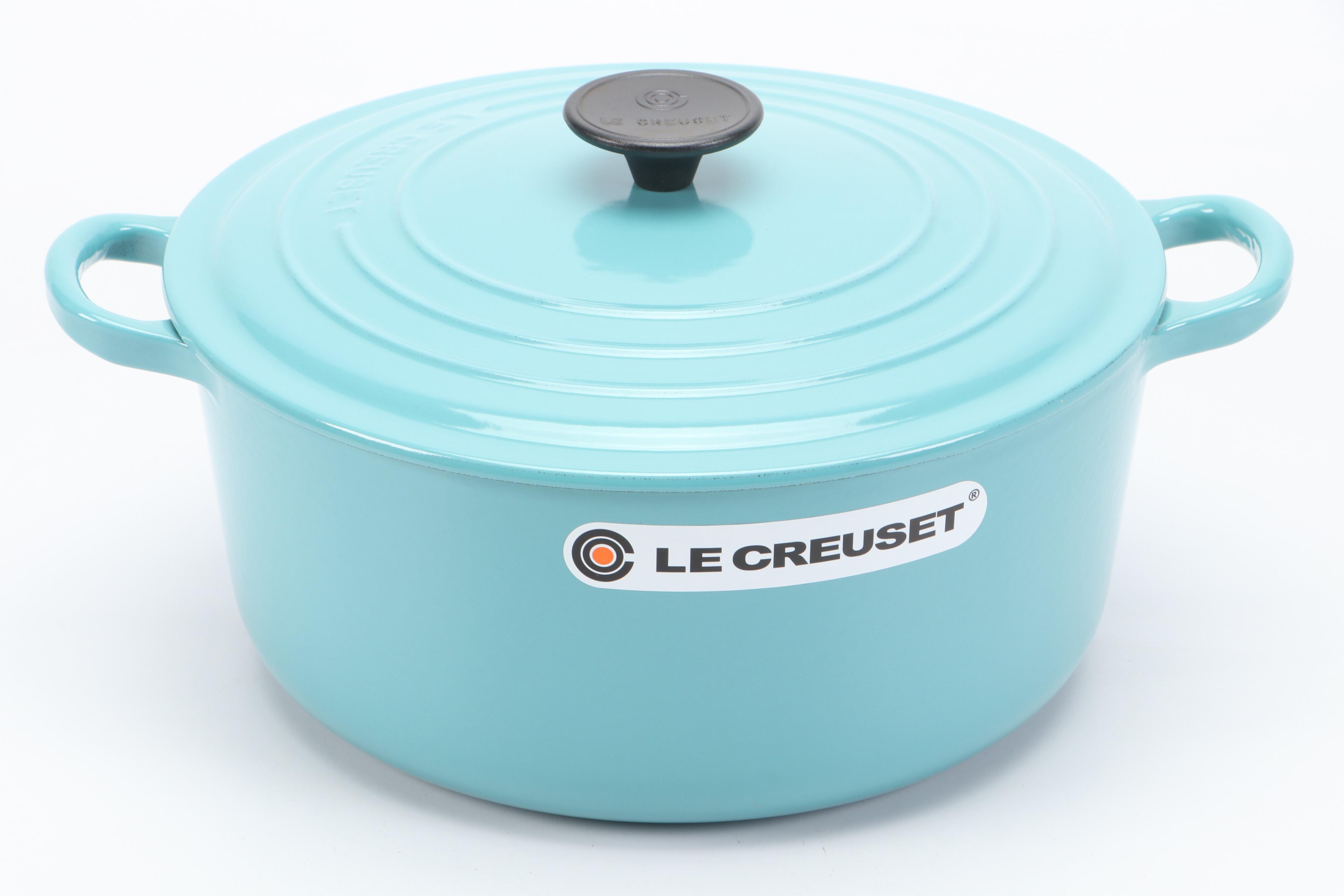 Le Creuset Caribbean 5.5 Qt. Enameled Cast Iron Dutch Oven