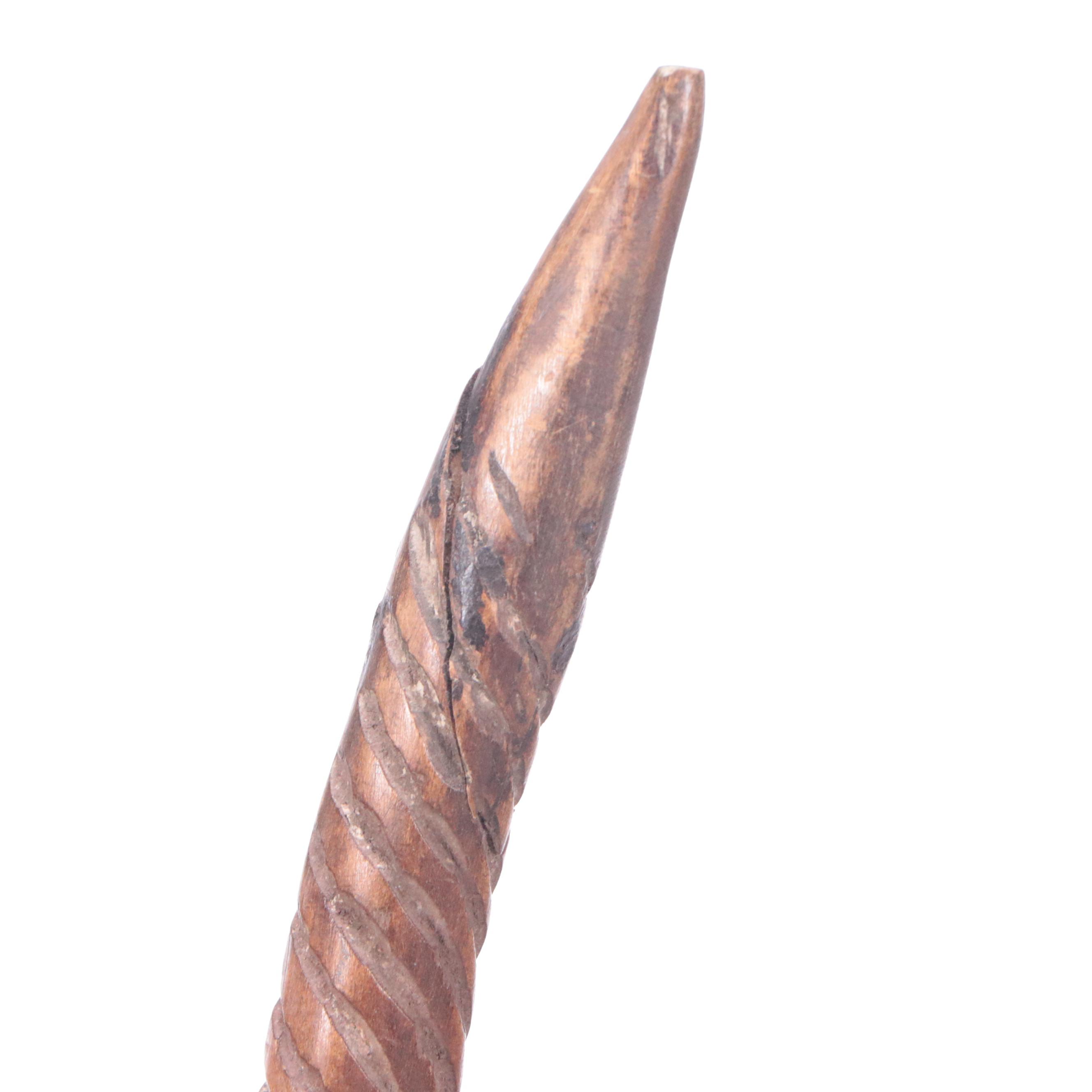 Ivory Coast Senufo Peoples "Kponyungo" Fire Spitter Carved Wood Helmet Mask