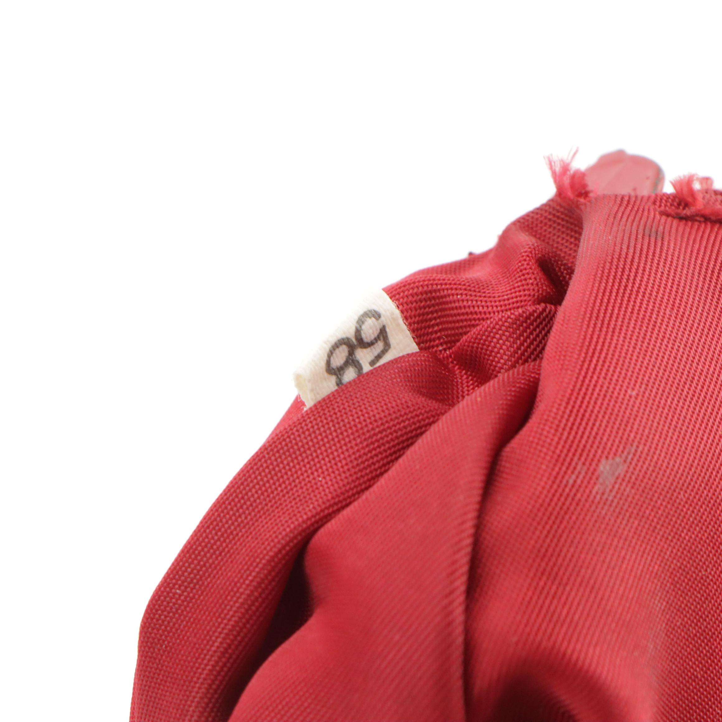 Prada Red Tessuto Nylon Handbag