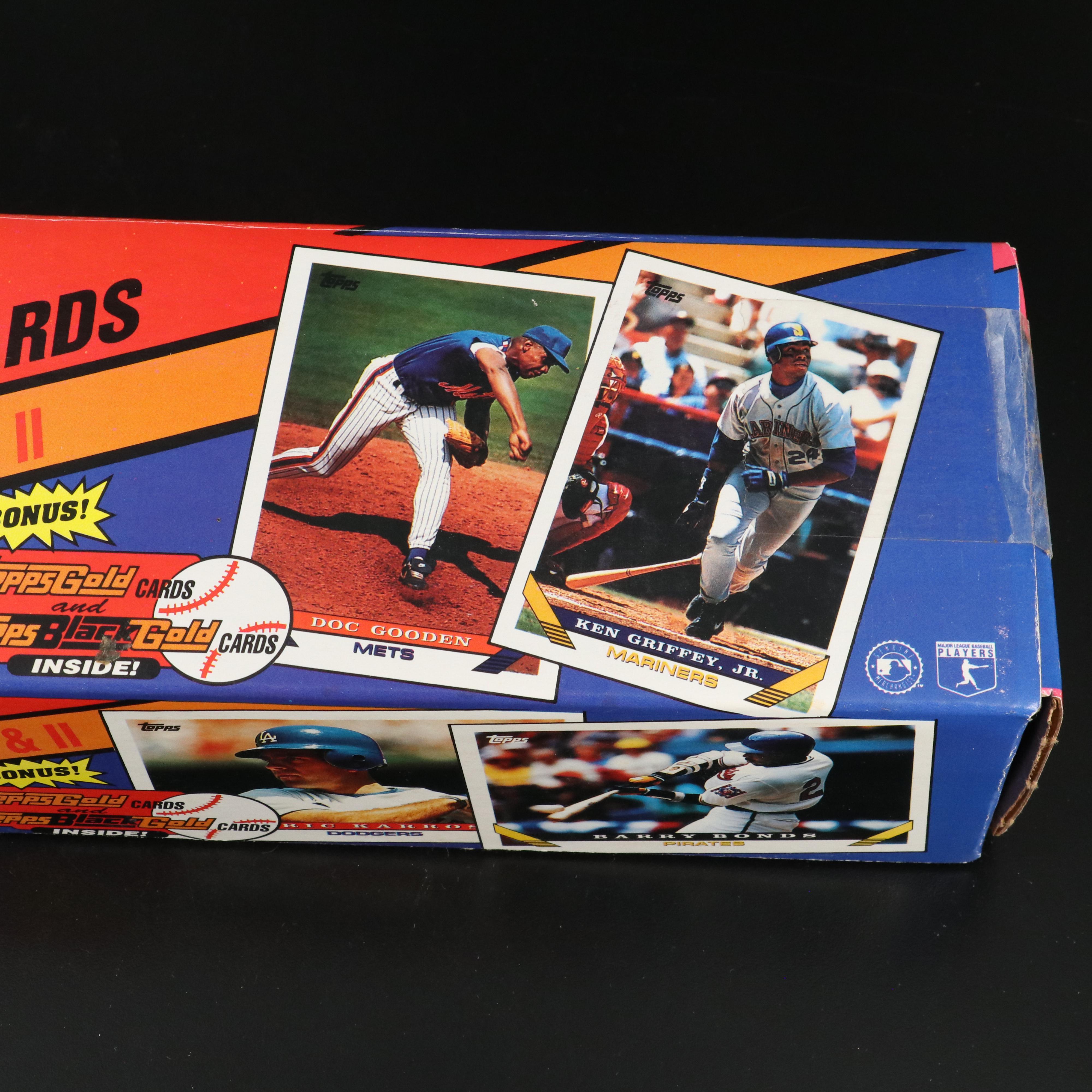 1987 and 1993 Topps Sealed Baseball Card Sets Featuring Barry Bonds and More