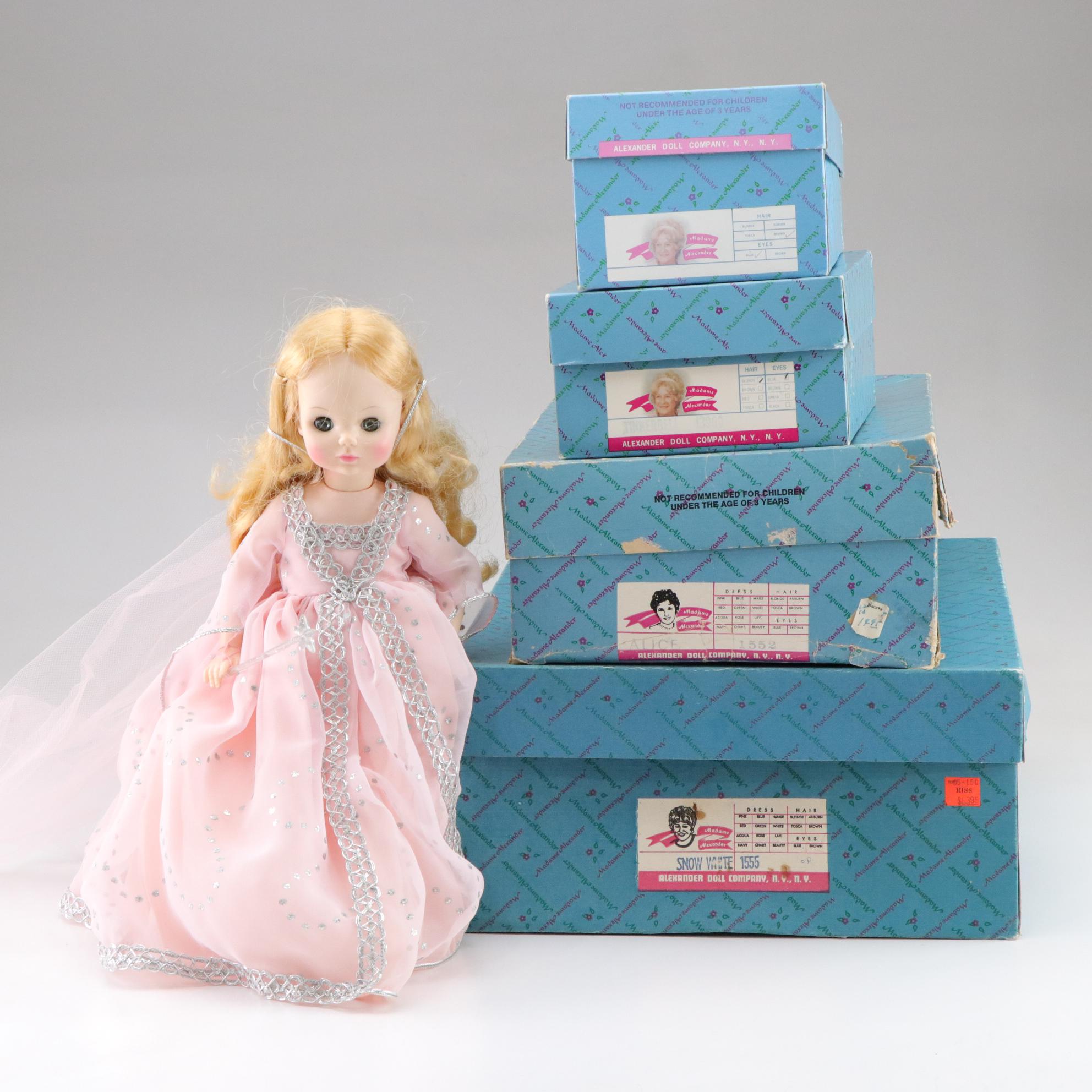 Madame Alexander Dolls Featuring Tinkerbell, Snow White & More