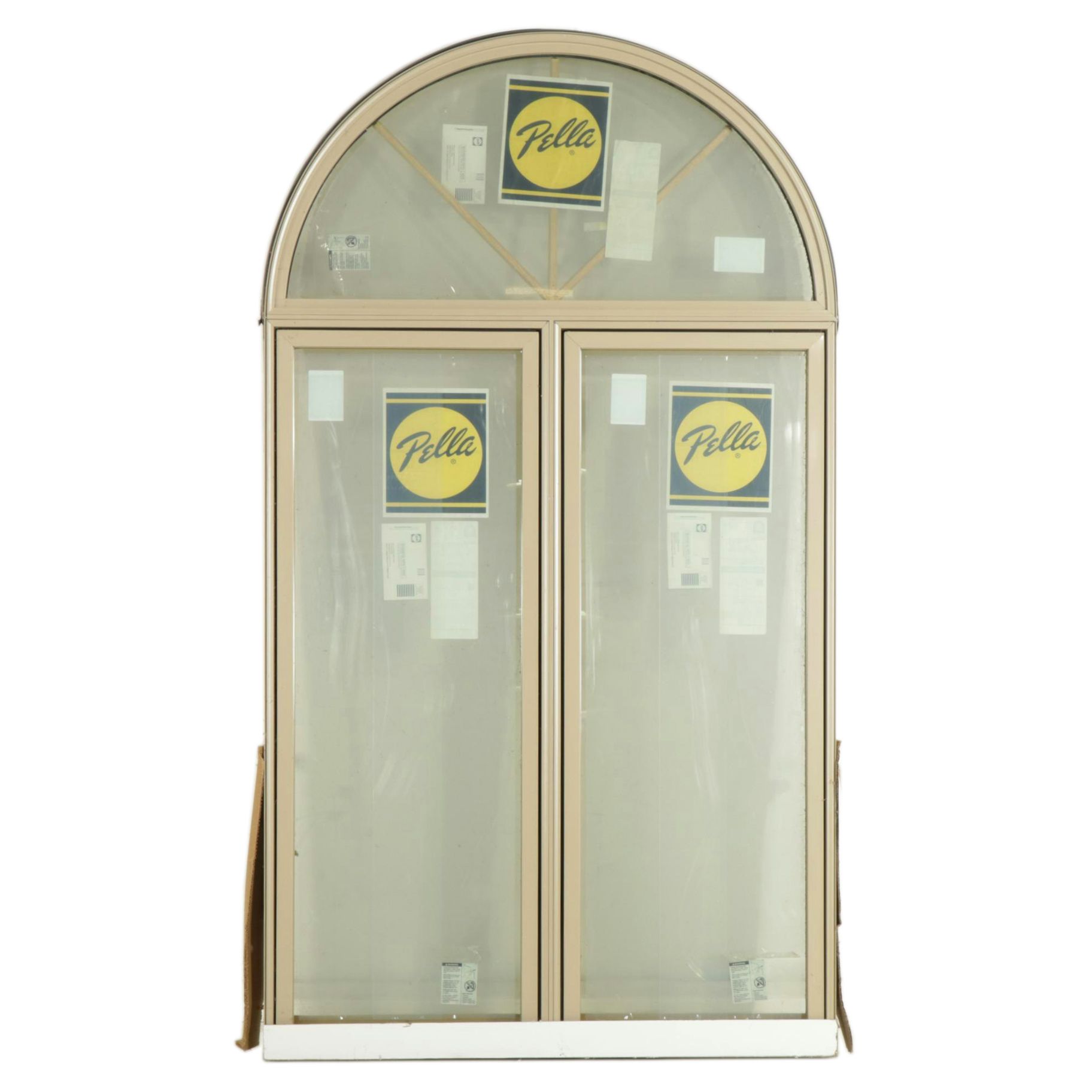 Pella Custom Arch-Top Double Casement Window, 2019