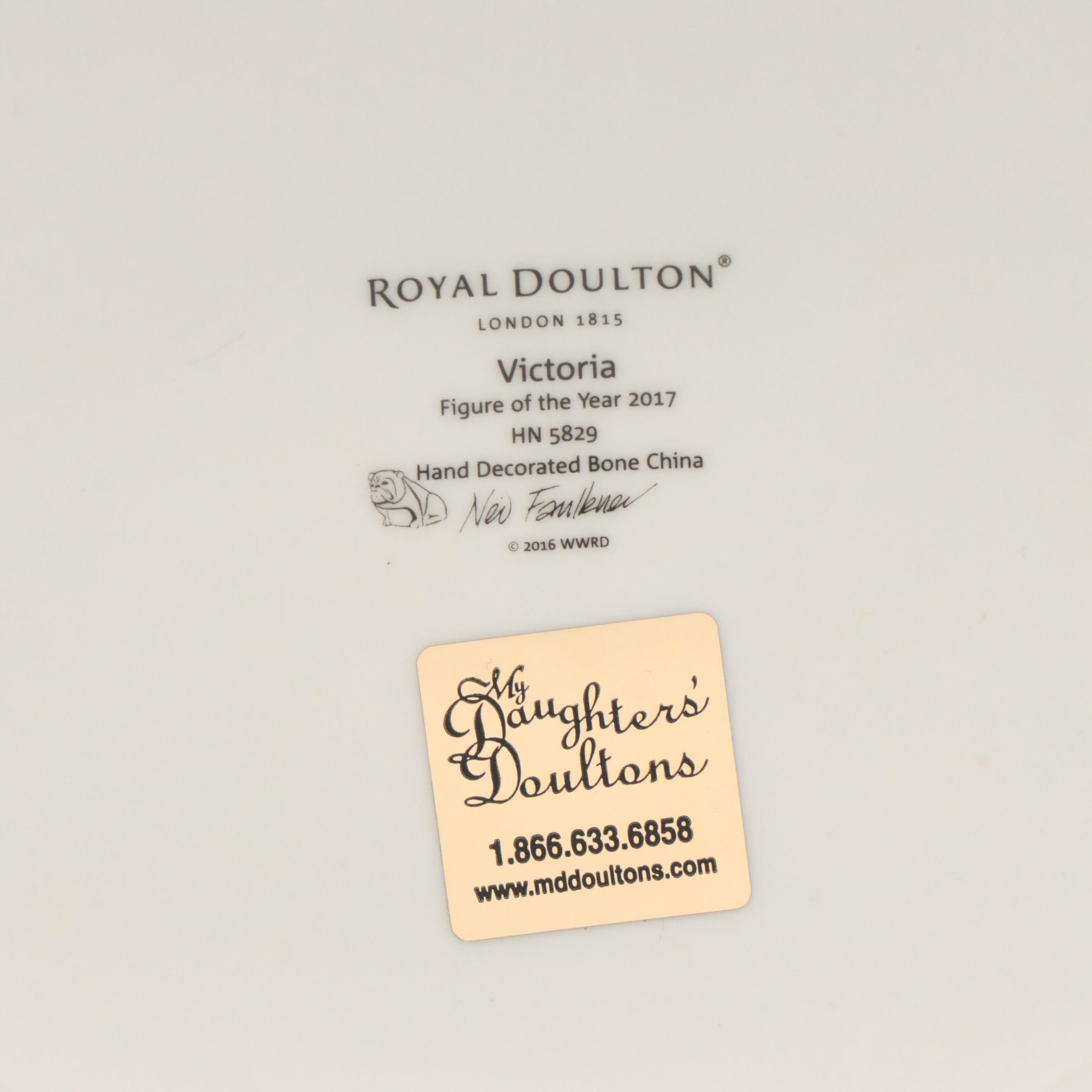 Royal Doulton "Victoria" and "Summer Gala" Porcelain Figurine