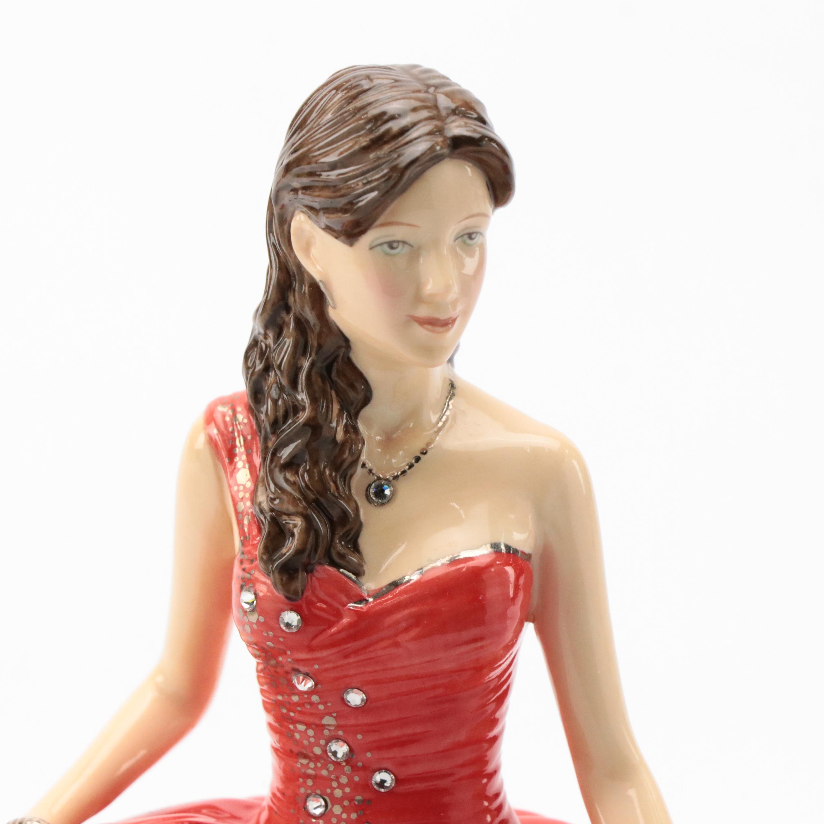 Royal Doulton "Victoria" and "Summer Gala" Porcelain Figurine