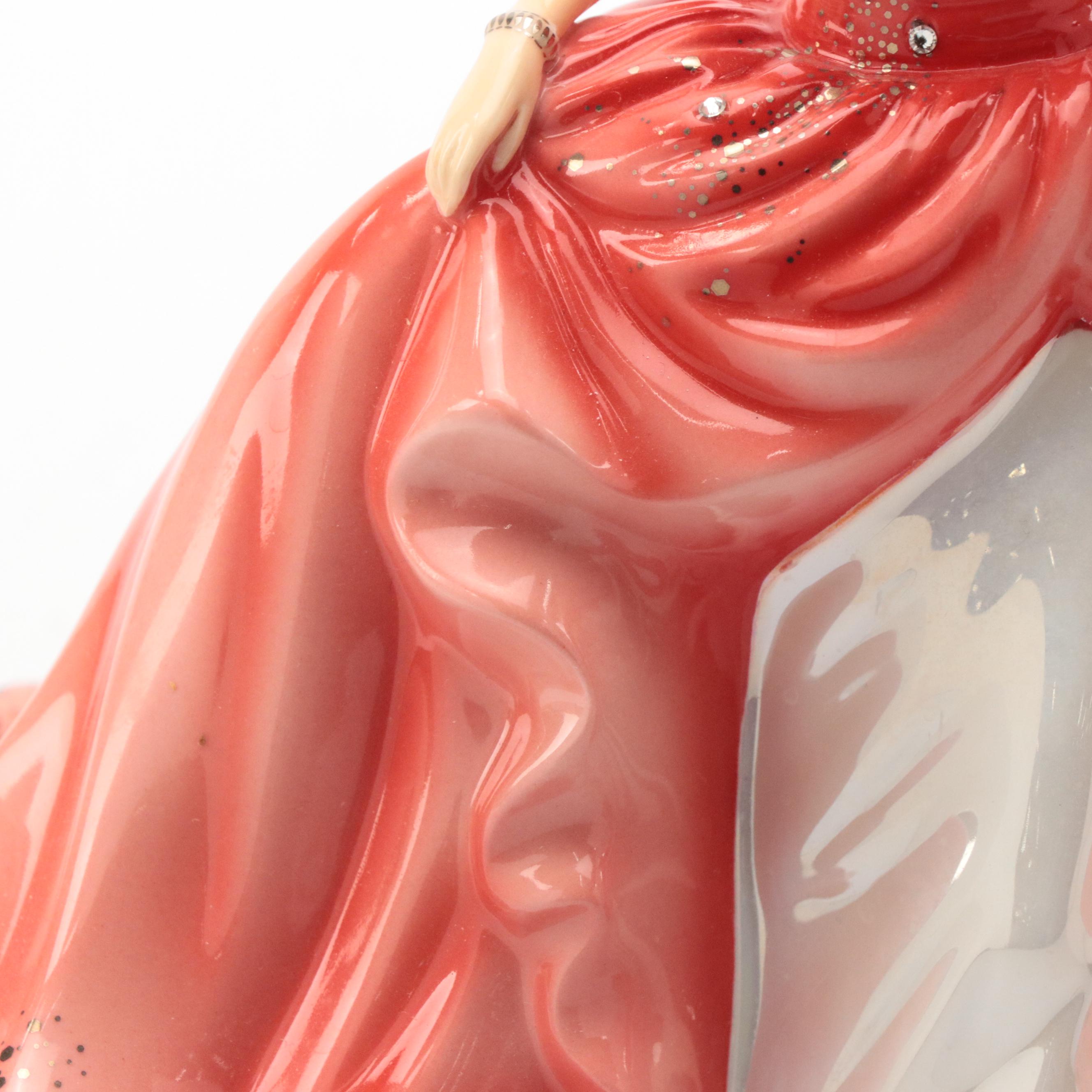 Royal Doulton "Victoria" and "Summer Gala" Porcelain Figurine