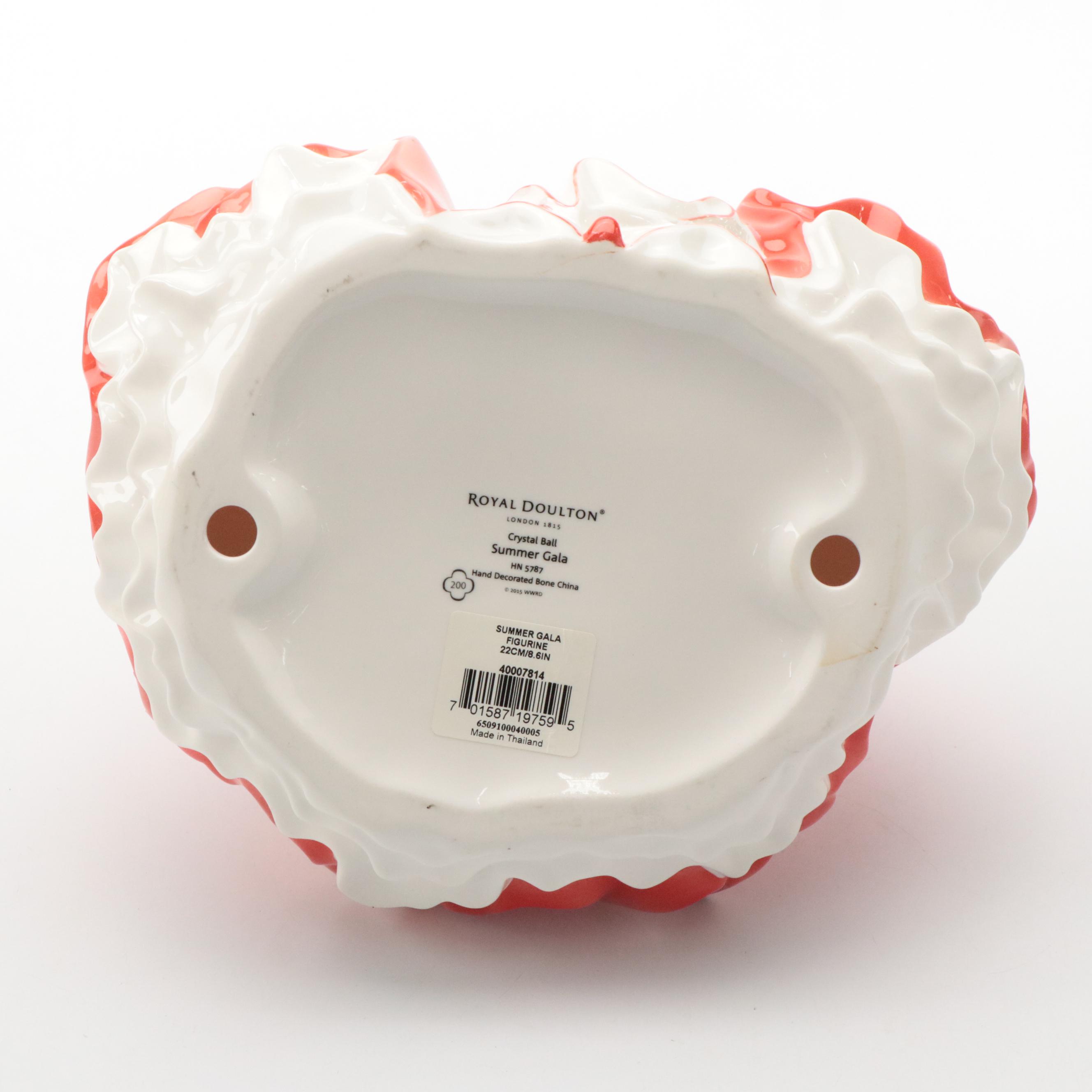 Royal Doulton "Victoria" and "Summer Gala" Porcelain Figurine