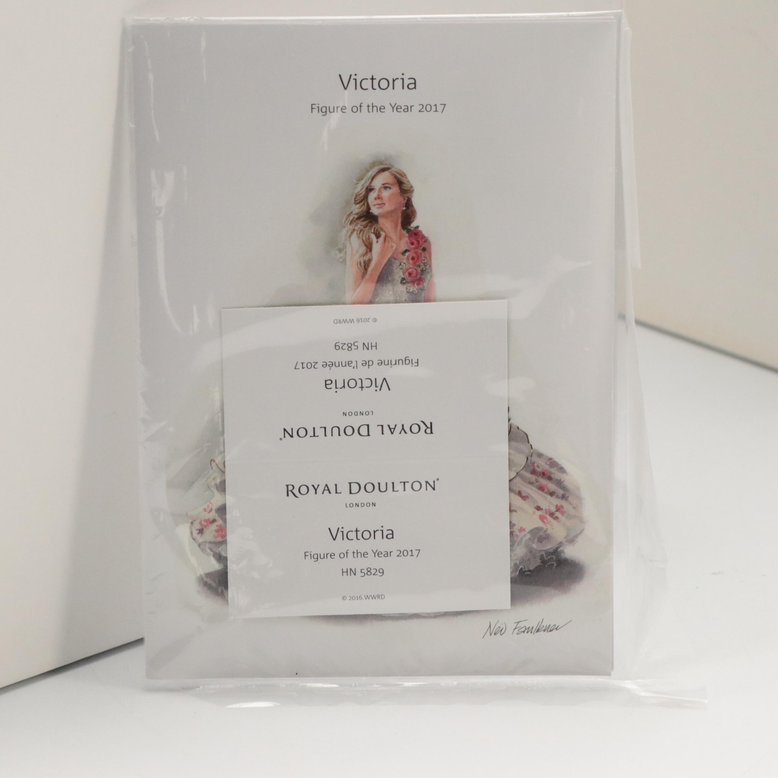 Royal Doulton "Victoria" and "Summer Gala" Porcelain Figurine