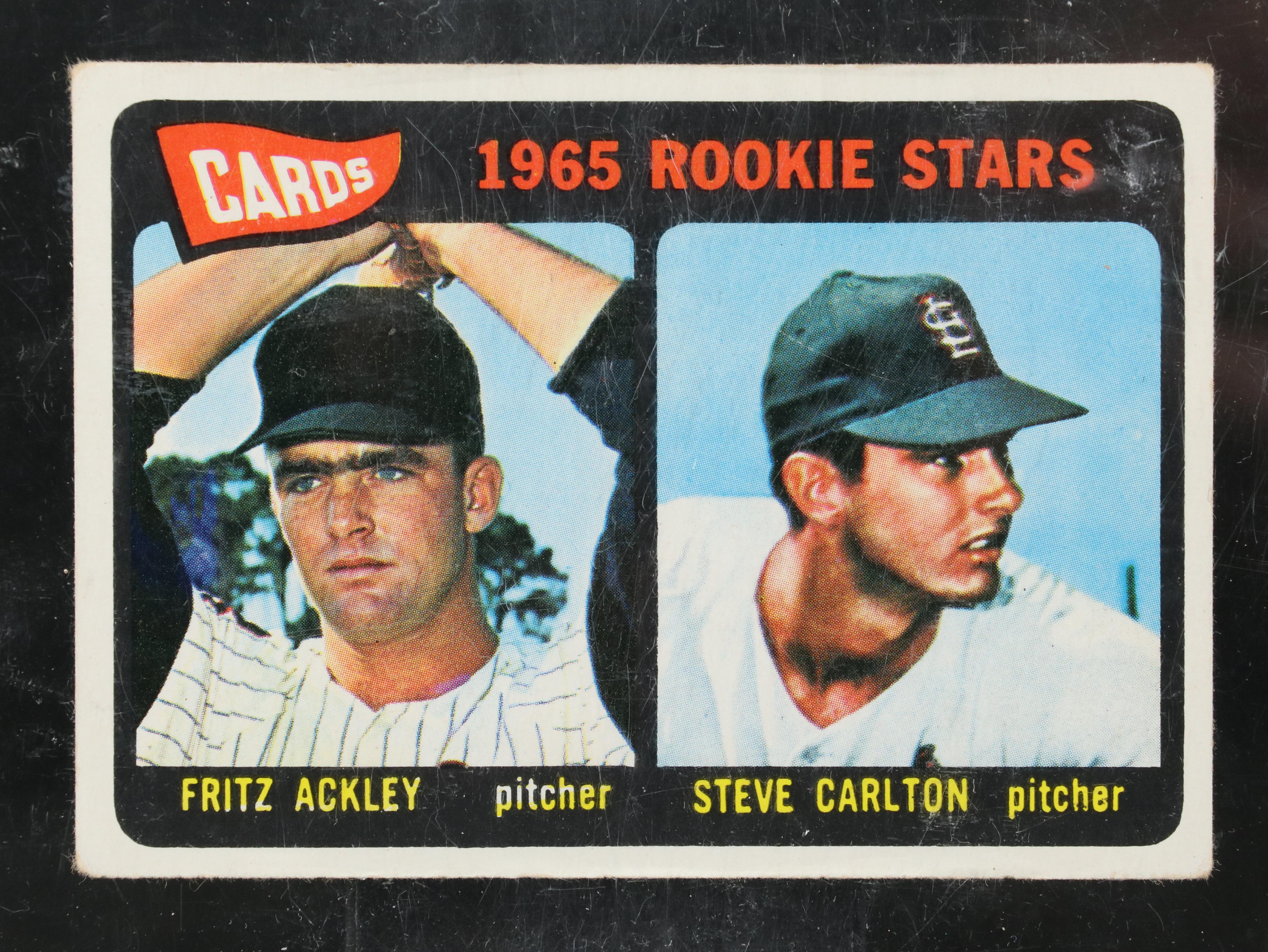 1965 Topps Steve Carlton St. Louis Cardinals Rookie Baseball Card