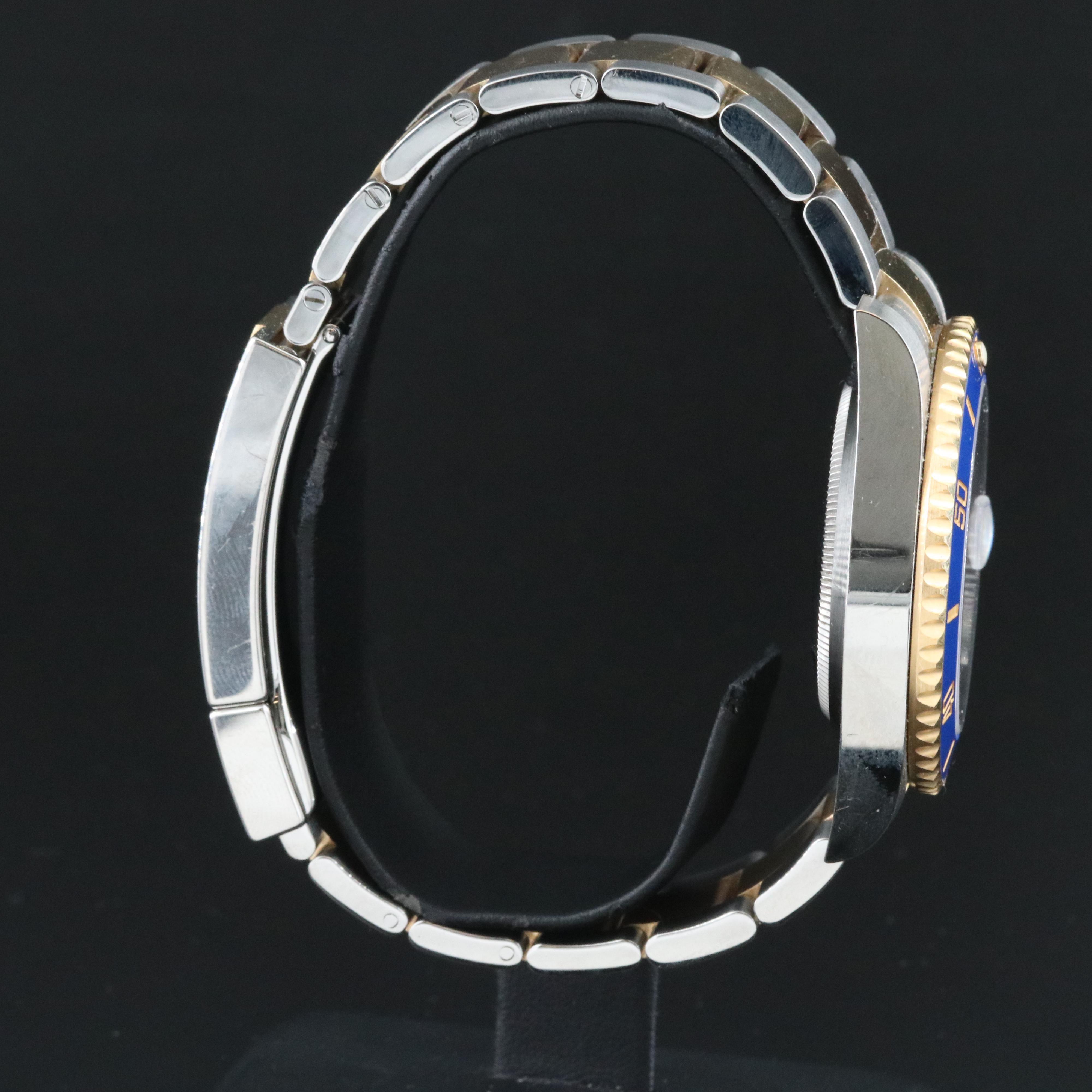 Rolex Submariner "Bluesy" Two-Tone Date Watch