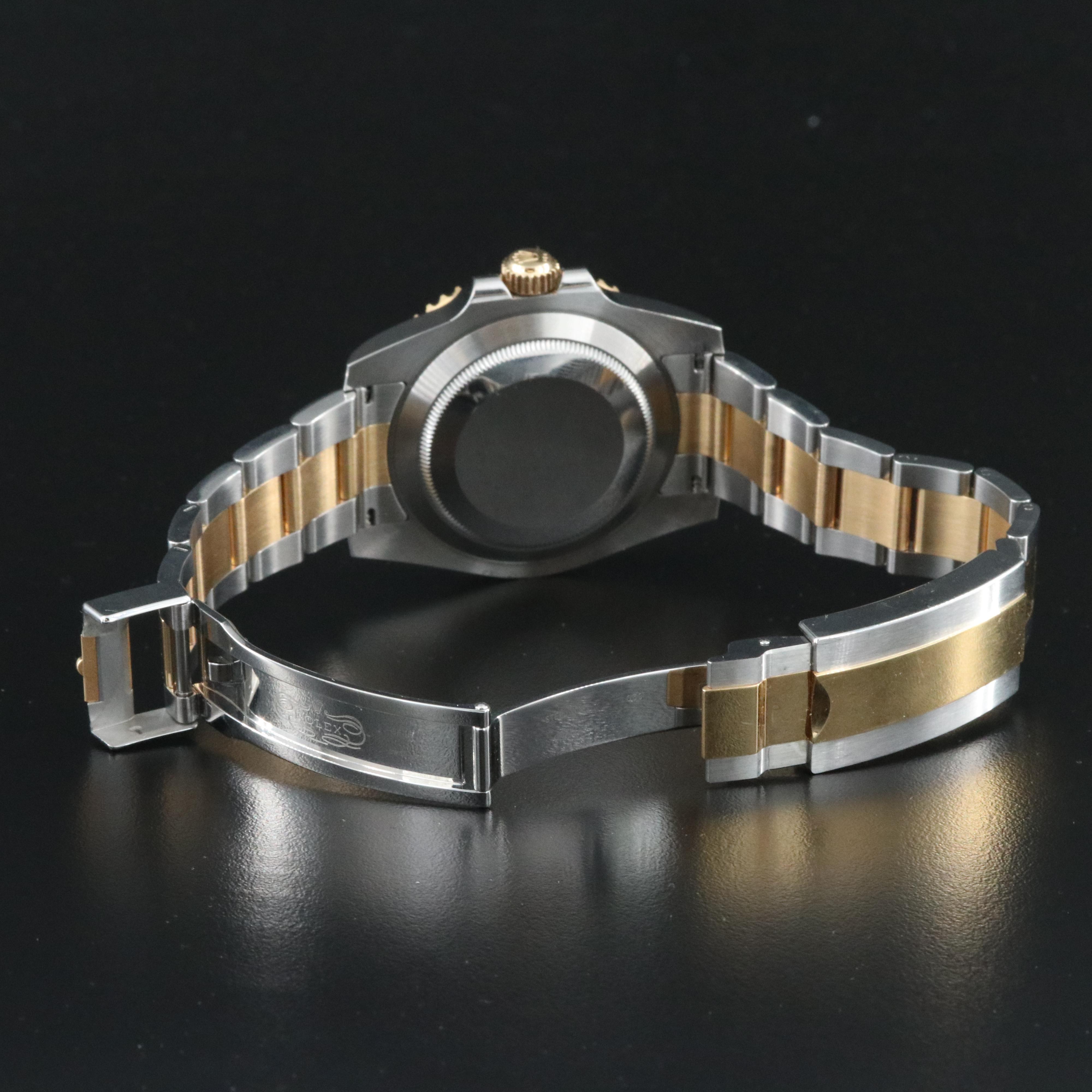 Rolex Submariner "Bluesy" Two-Tone Date Watch