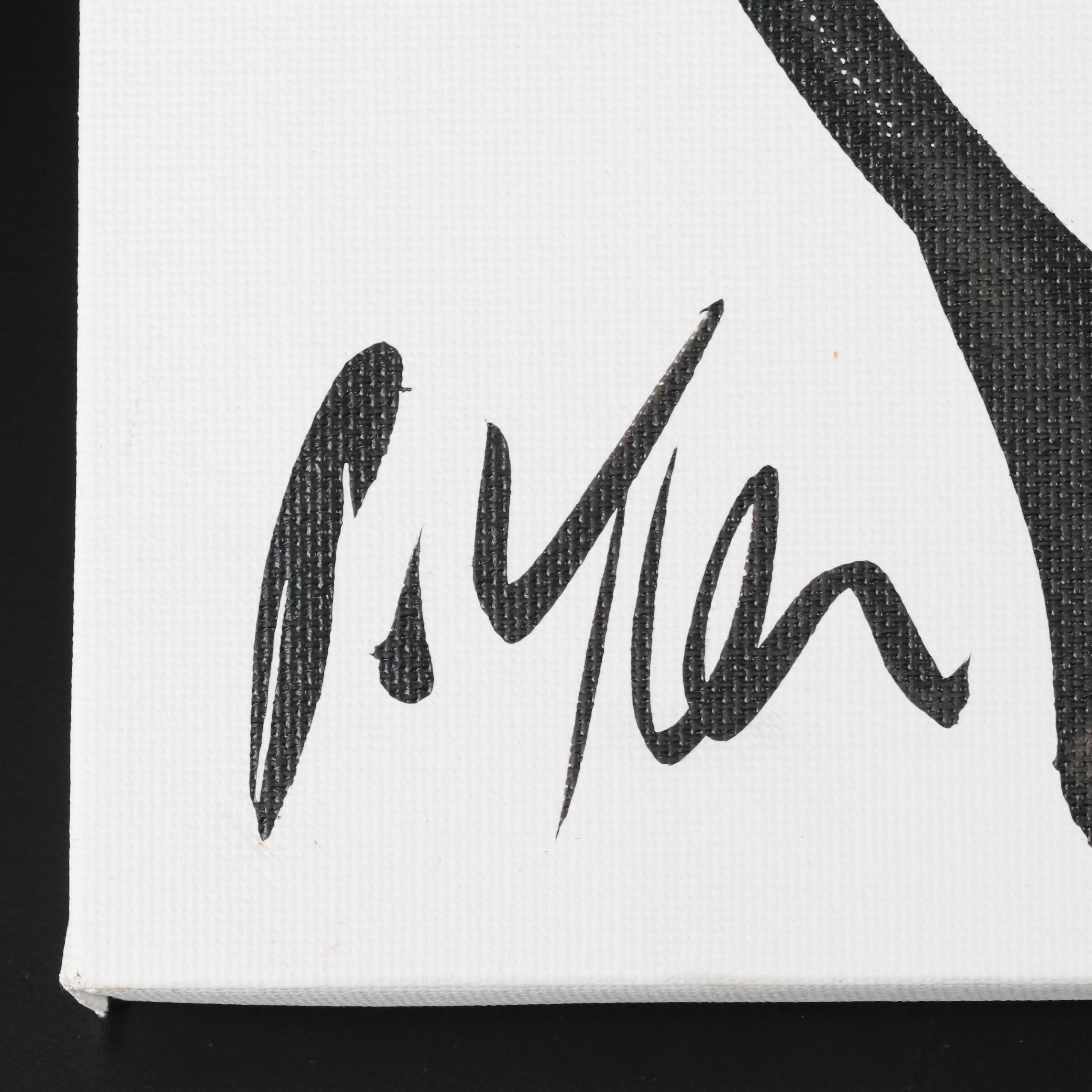 Peter Robert Keil Stylized Acrylic Portrait