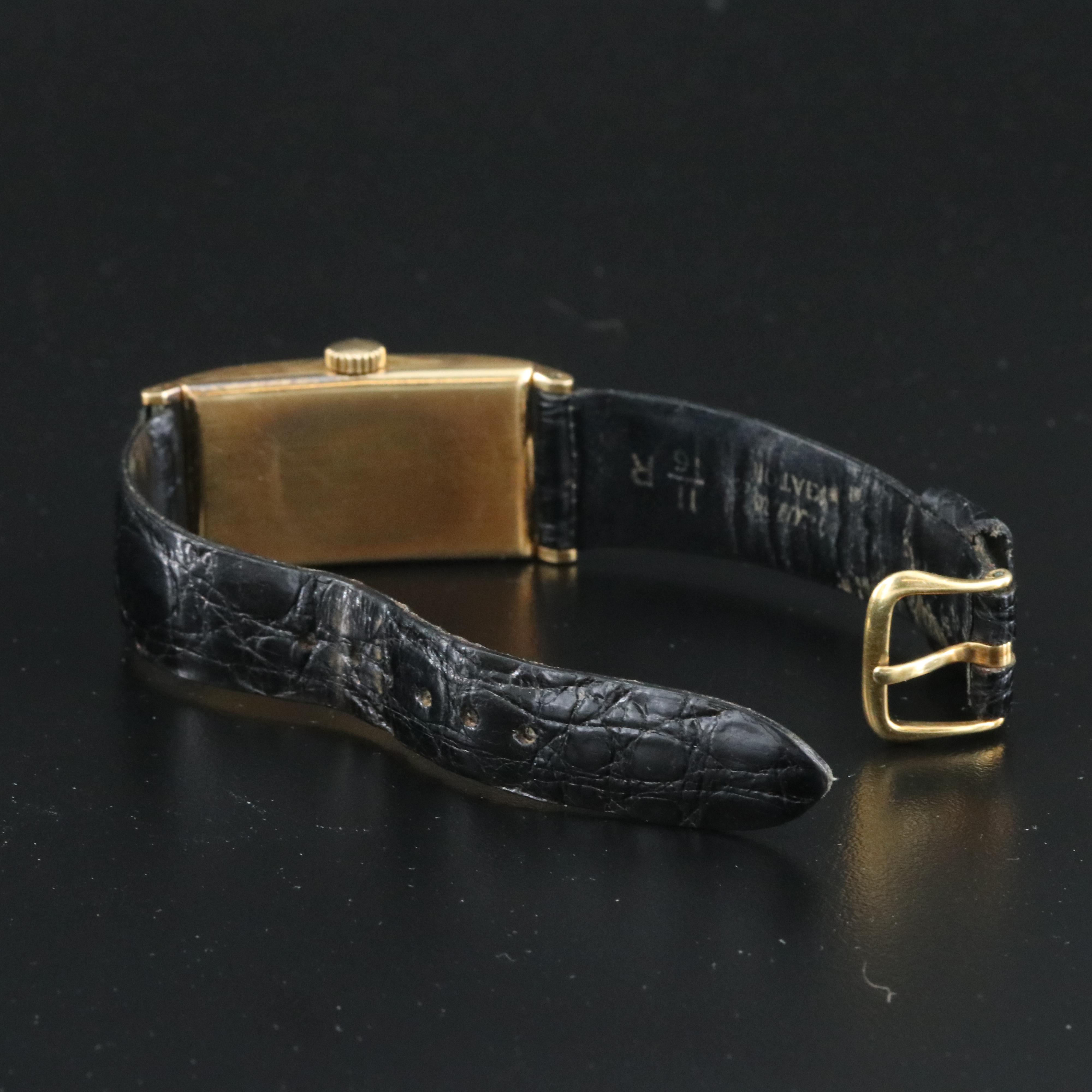 18K Vintage 1940’s Patek Philippe "Tegolino" Manual Wind Watch