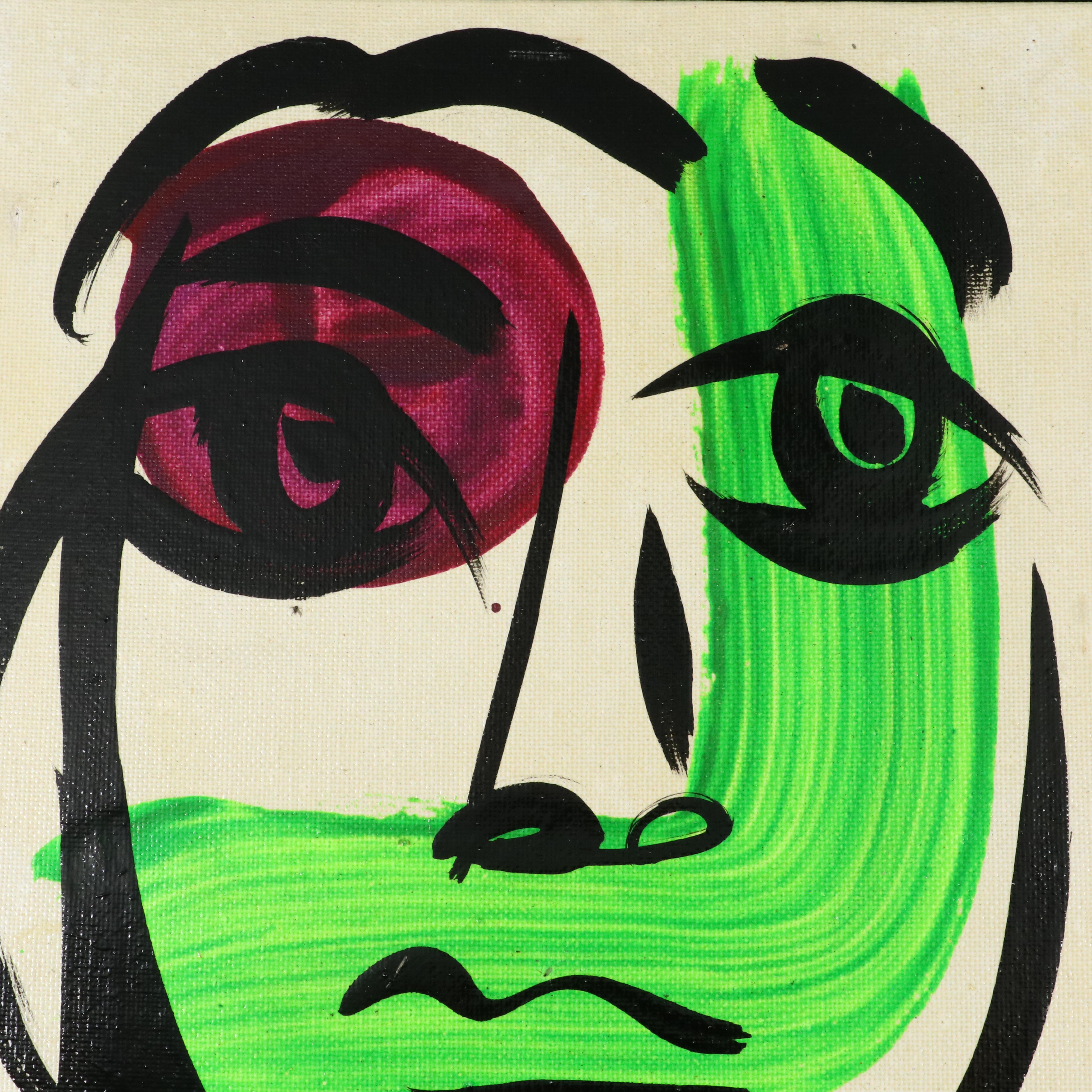 Peter Robert Keil Stylized Acrylic Portrait