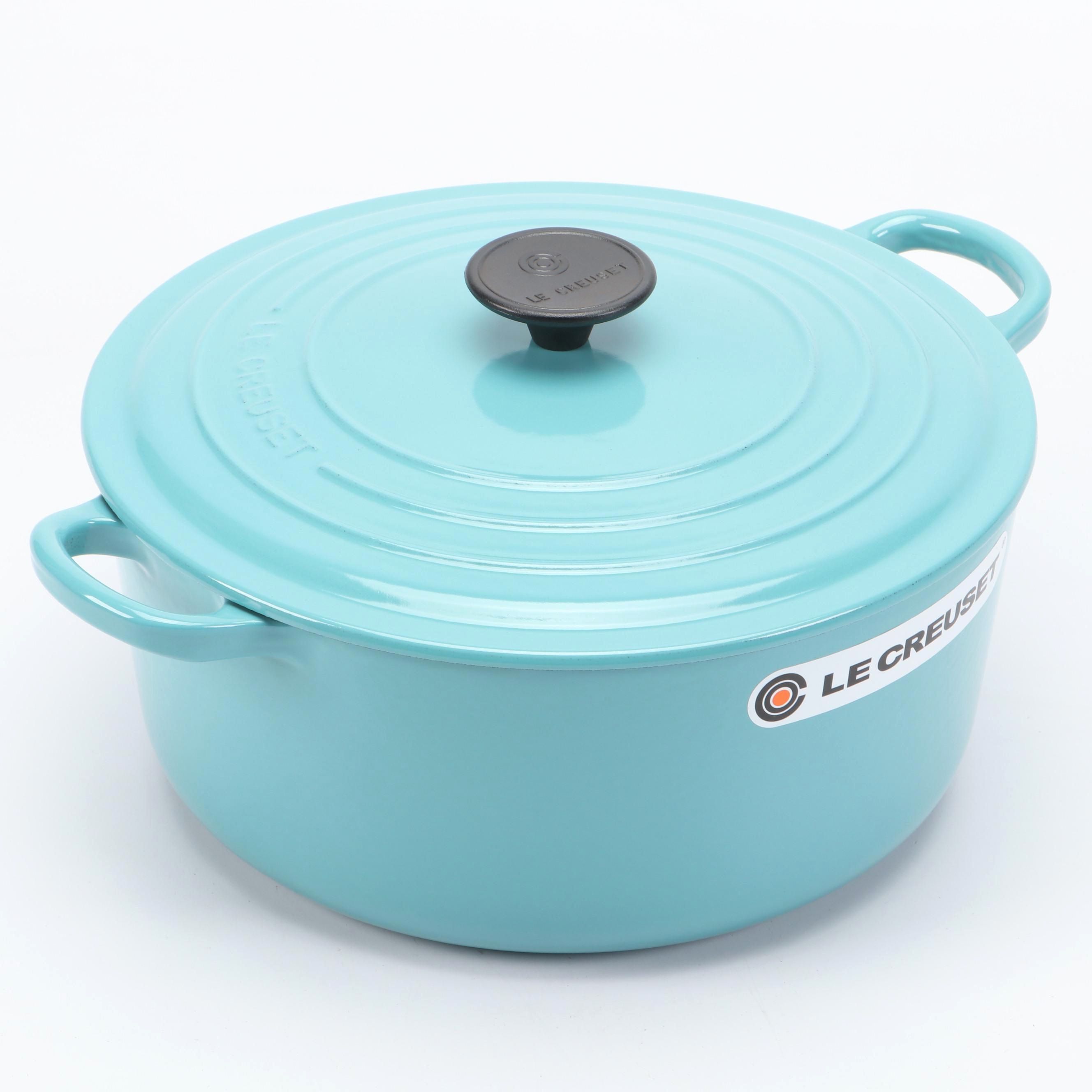 Le Creuset Caribbean 5.5 Qt. Enameled Cast Iron Dutch Oven