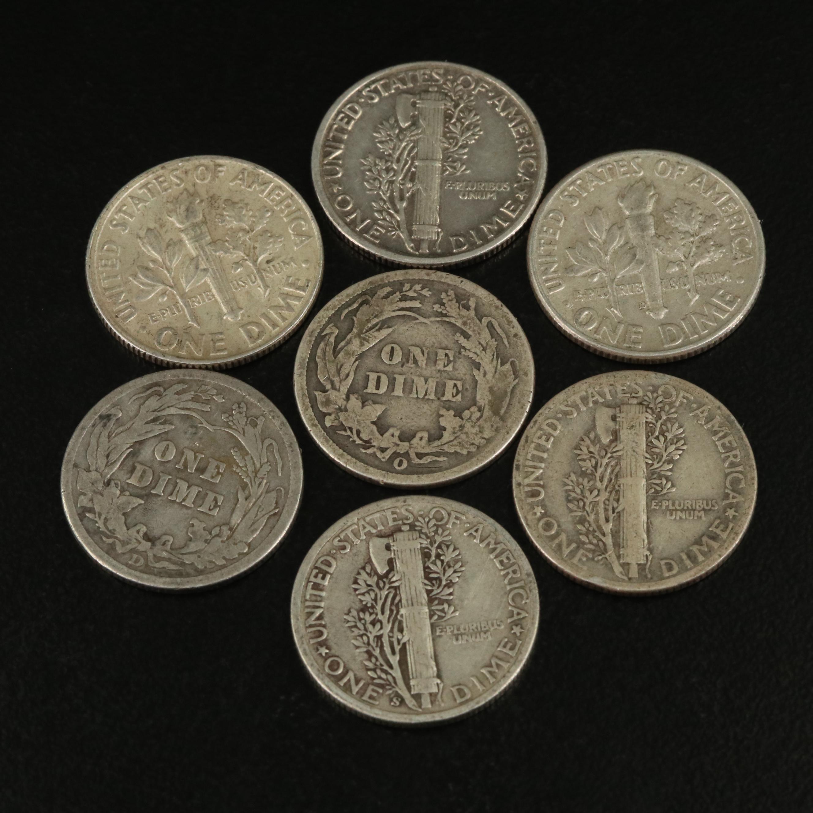 Collection of U.S. Copper and Silver Coins