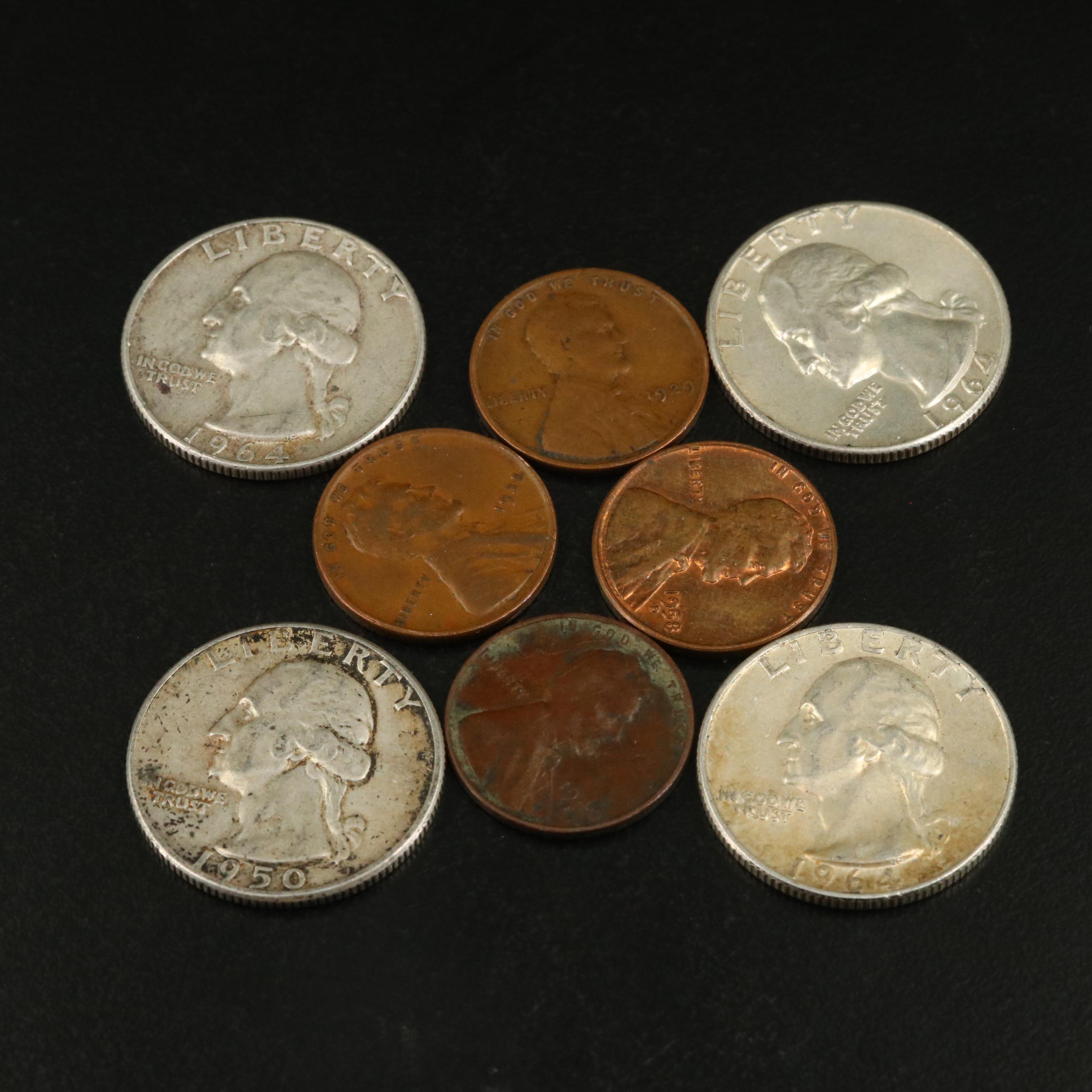 Collection of U.S. Copper and Silver Coins