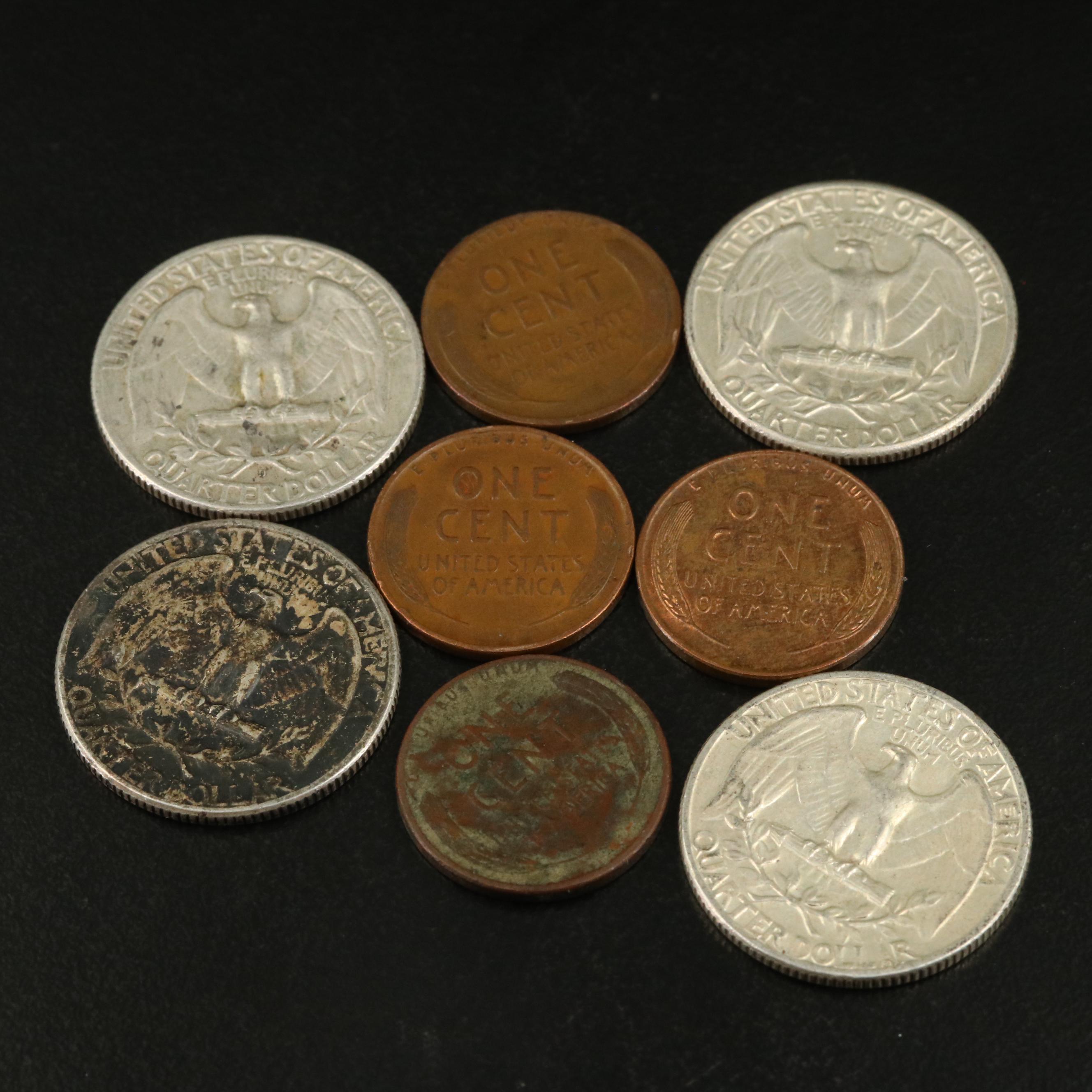Collection of U.S. Copper and Silver Coins