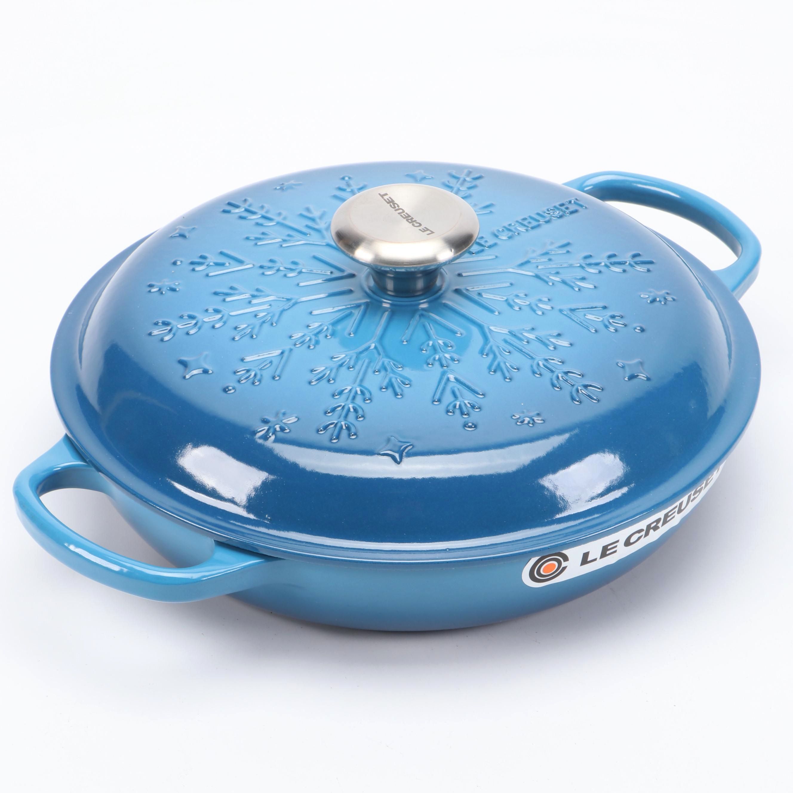 Le Creuset Noël Collection Marseille 2.25 Qt. Enameled Cast Iron Braiser