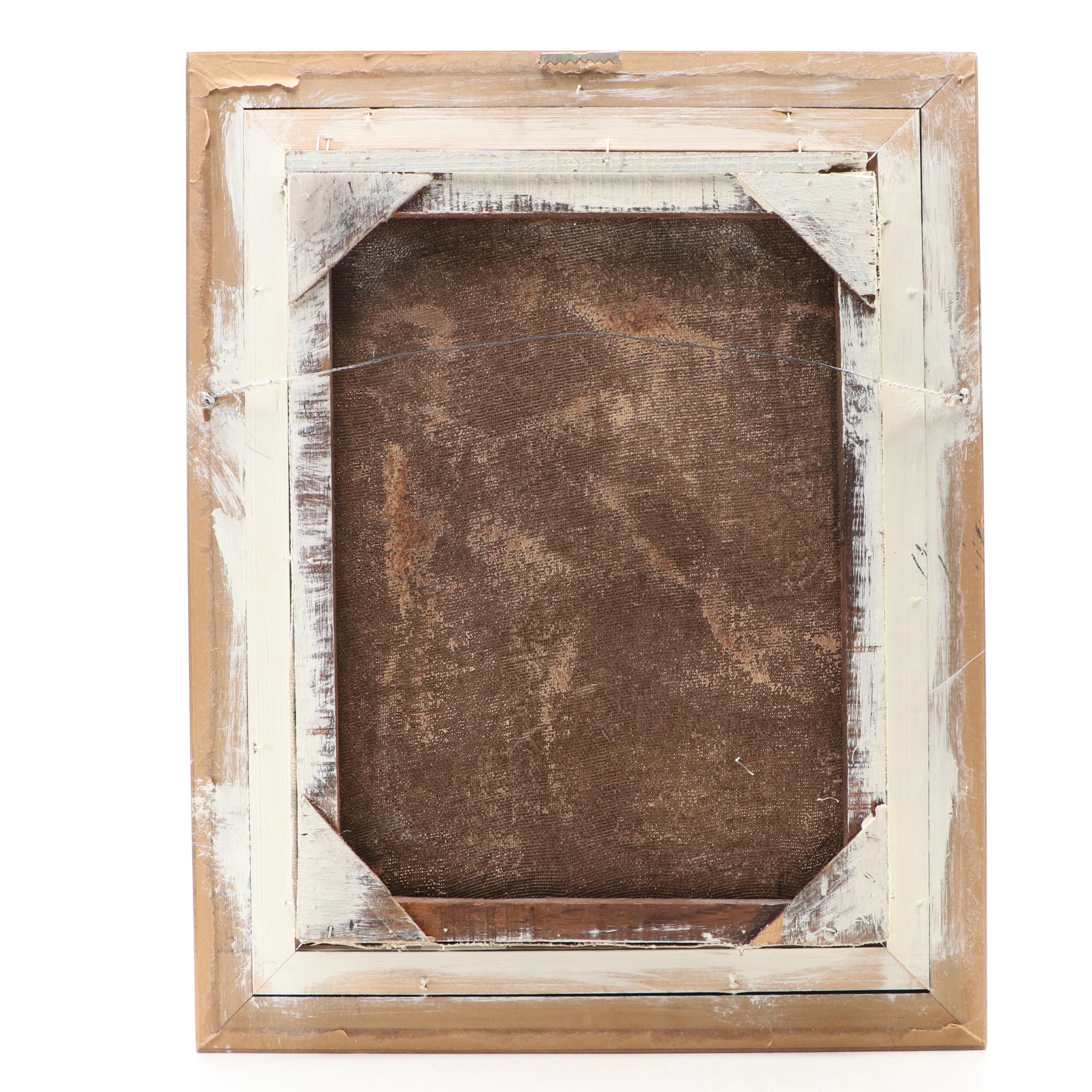 Cuzco School Oil Painting of Archangel