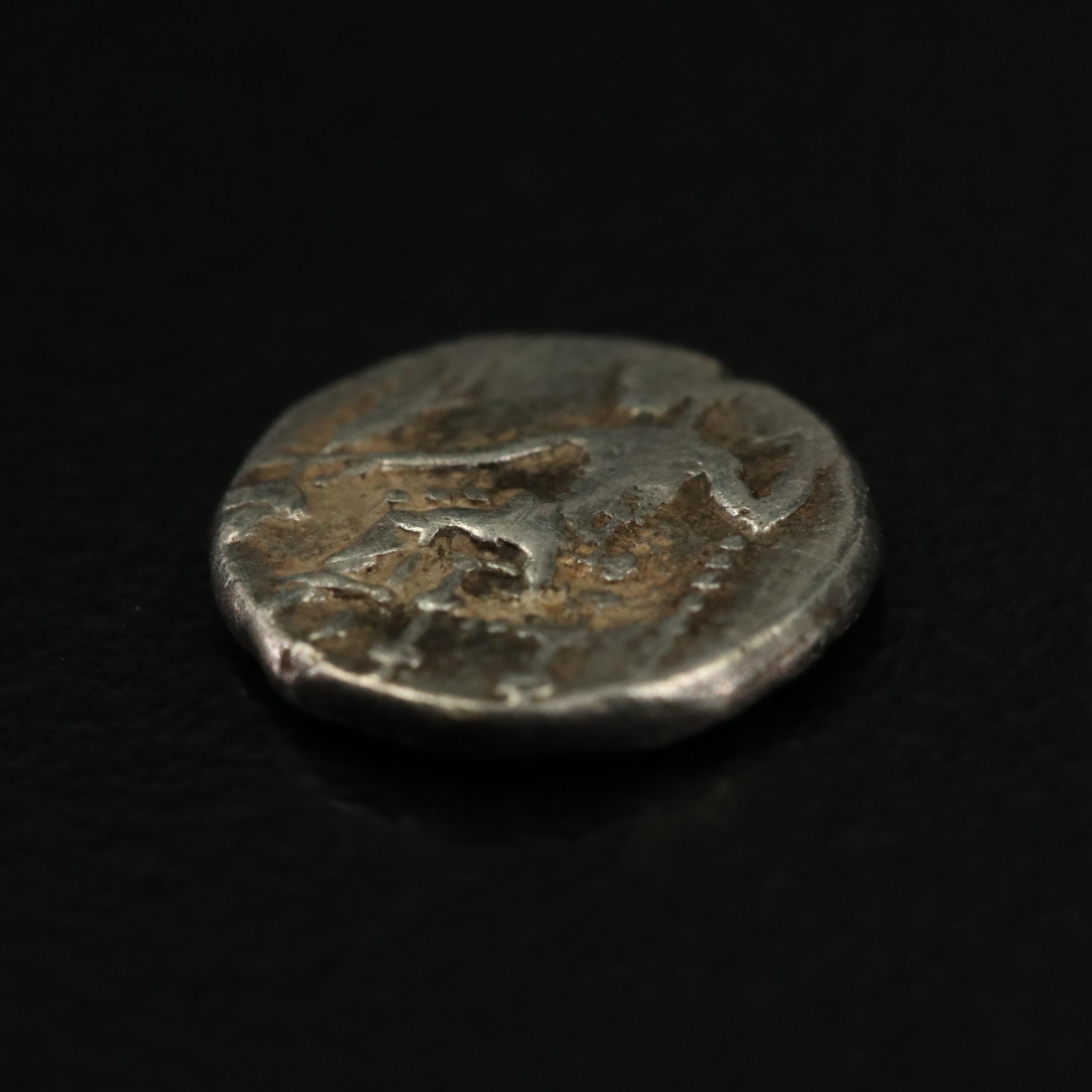 Ancient Lycaonia, Laranda AR Obol Coin, ca. 324 B.C.