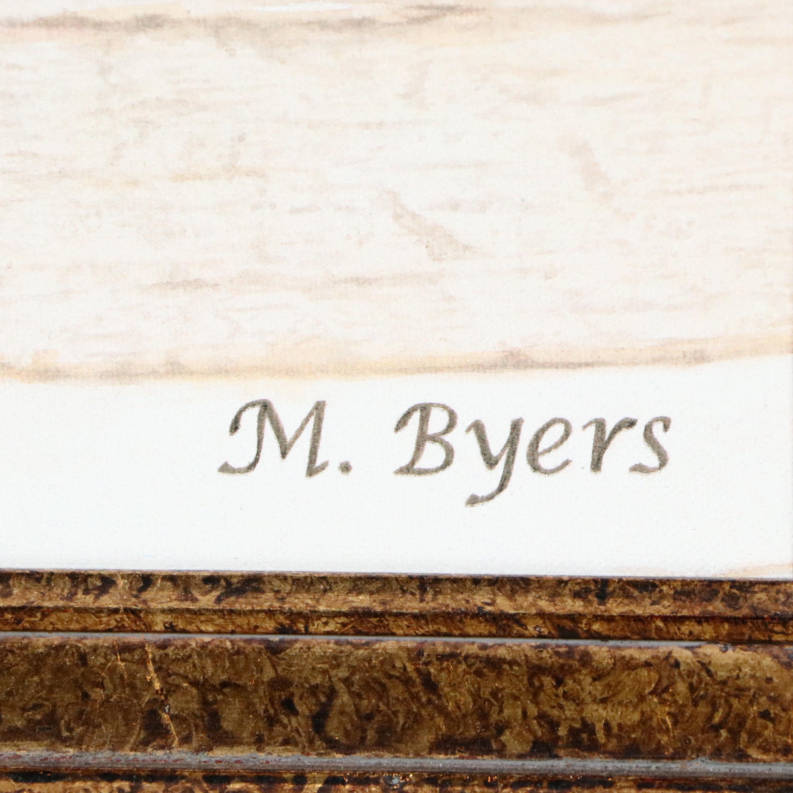 Offset Lithograph After Melinda Byers "Three Generations"