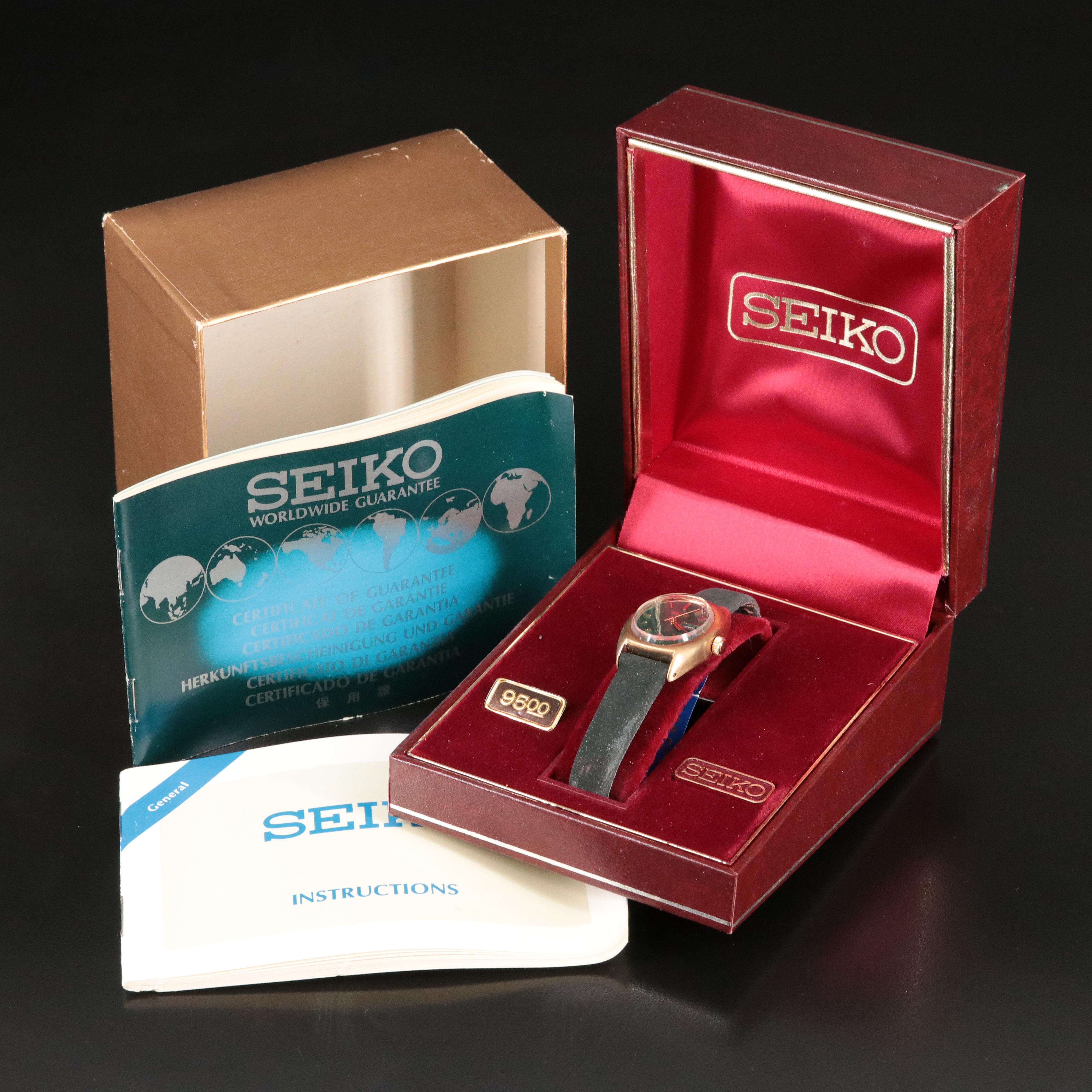 Seiko Automatic Vintage Day-Date Watch