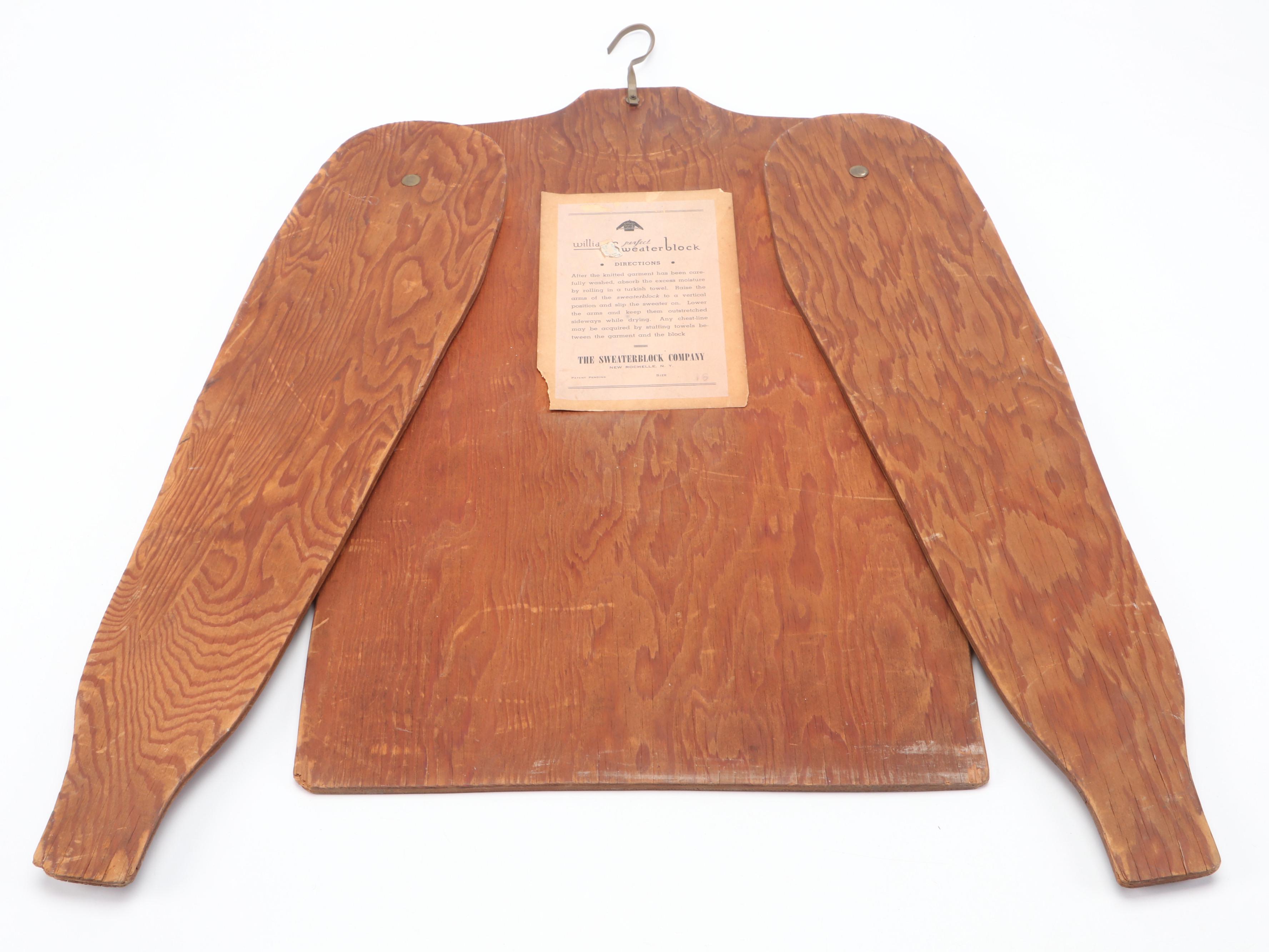 The Sweaterblock Co. William's Sweaterblock & Cast Iron Horse Tack Hanger