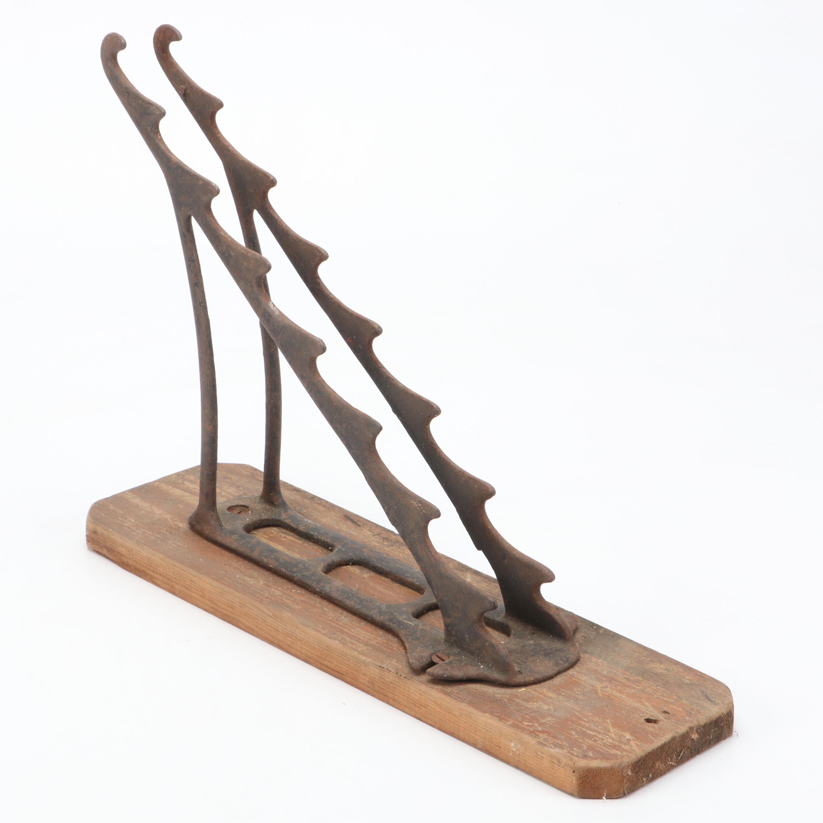 The Sweaterblock Co. William's Sweaterblock & Cast Iron Horse Tack Hanger